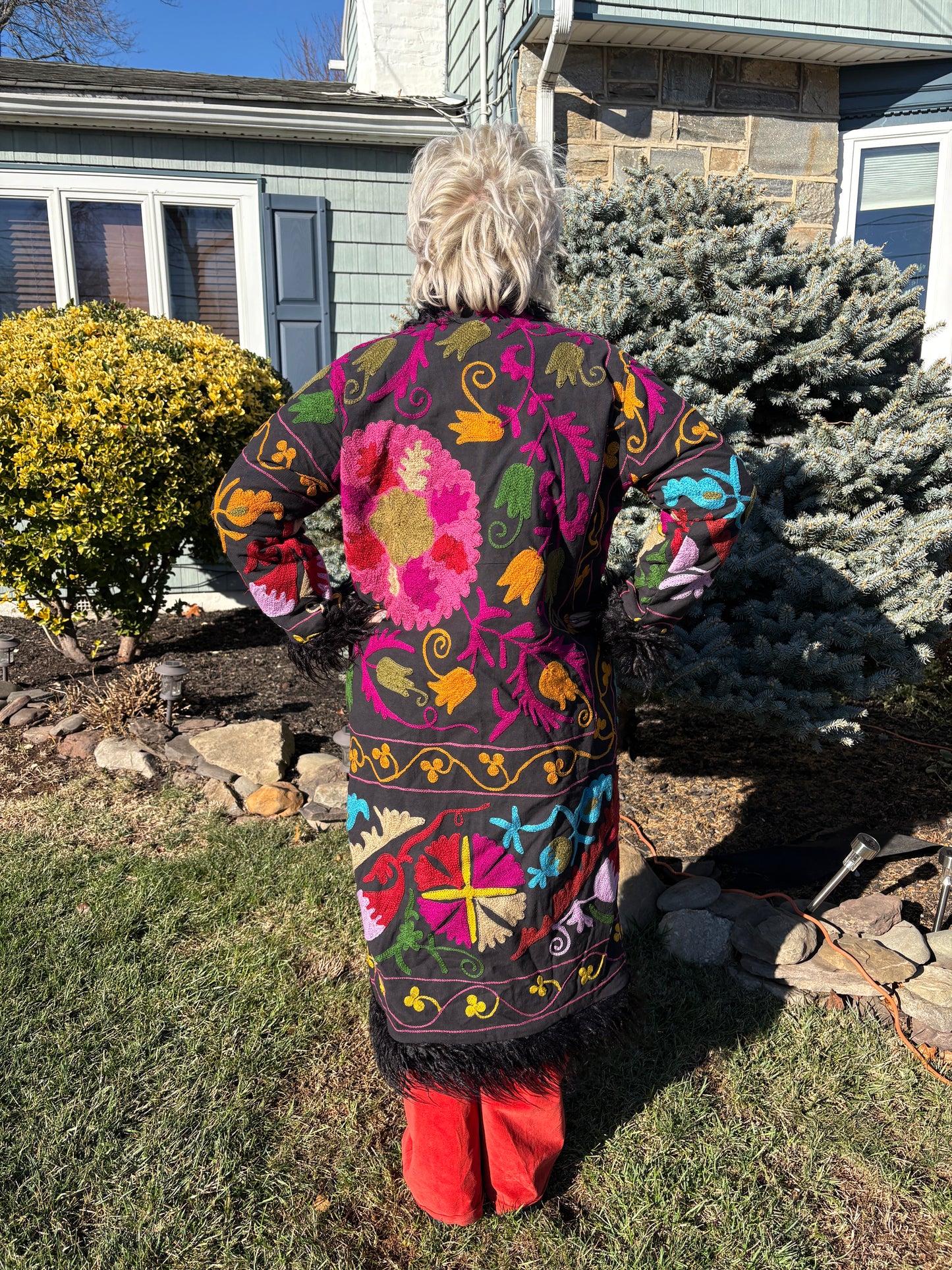 Fuzzy Bohemian Coat #03