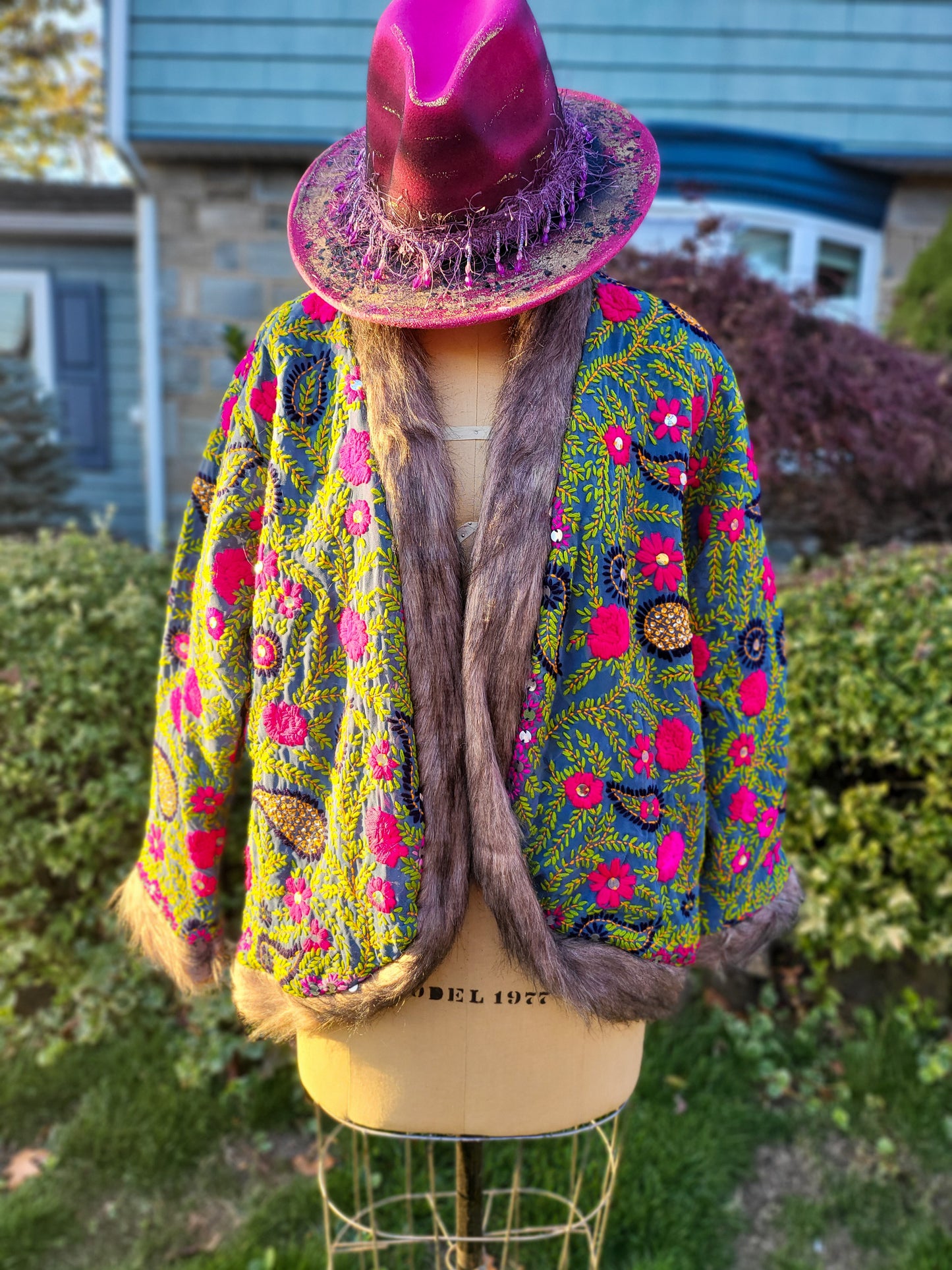 Faux Fur Bohemian Coat #08