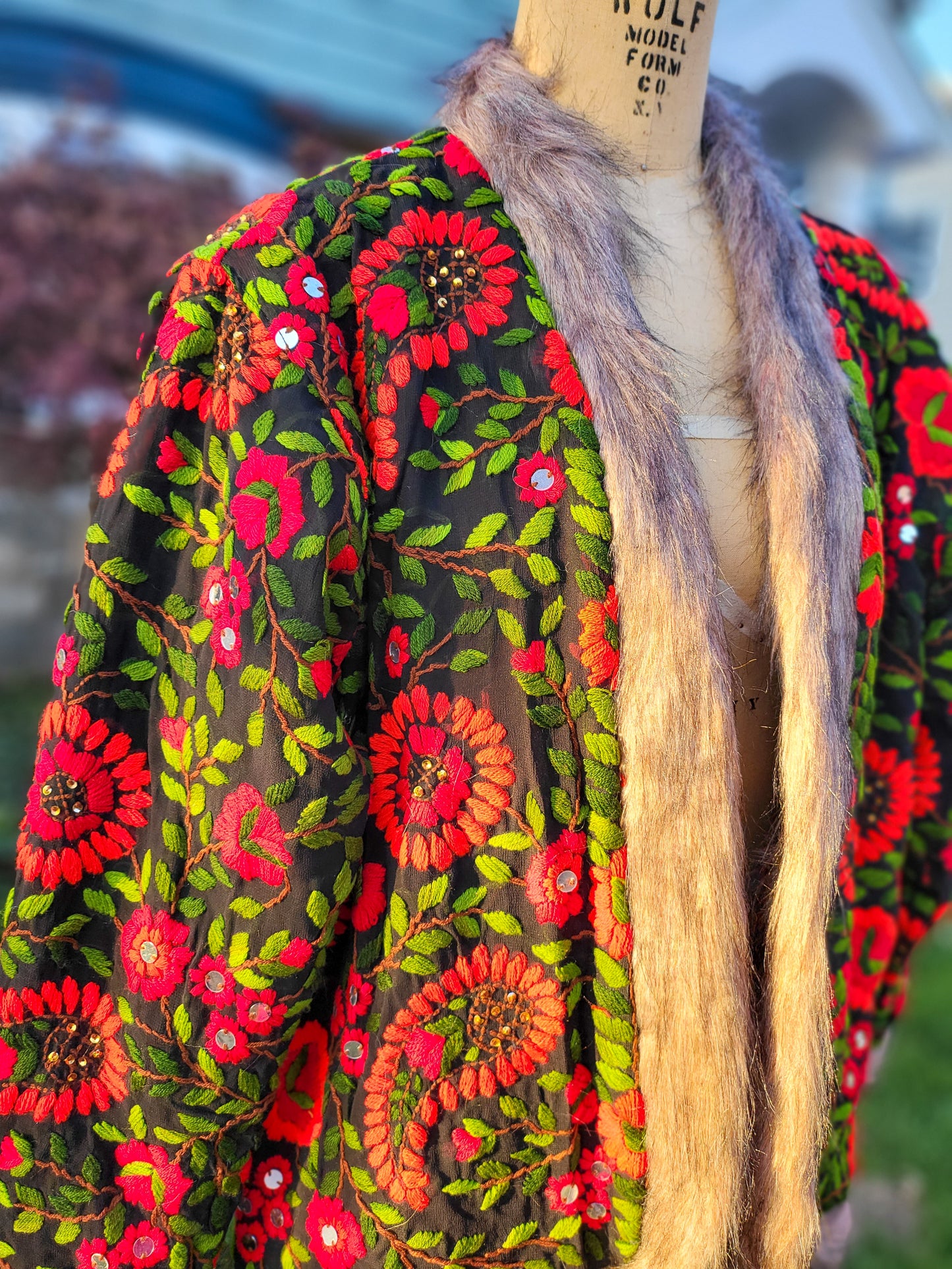 Faux Fur Bohemian Coat #07