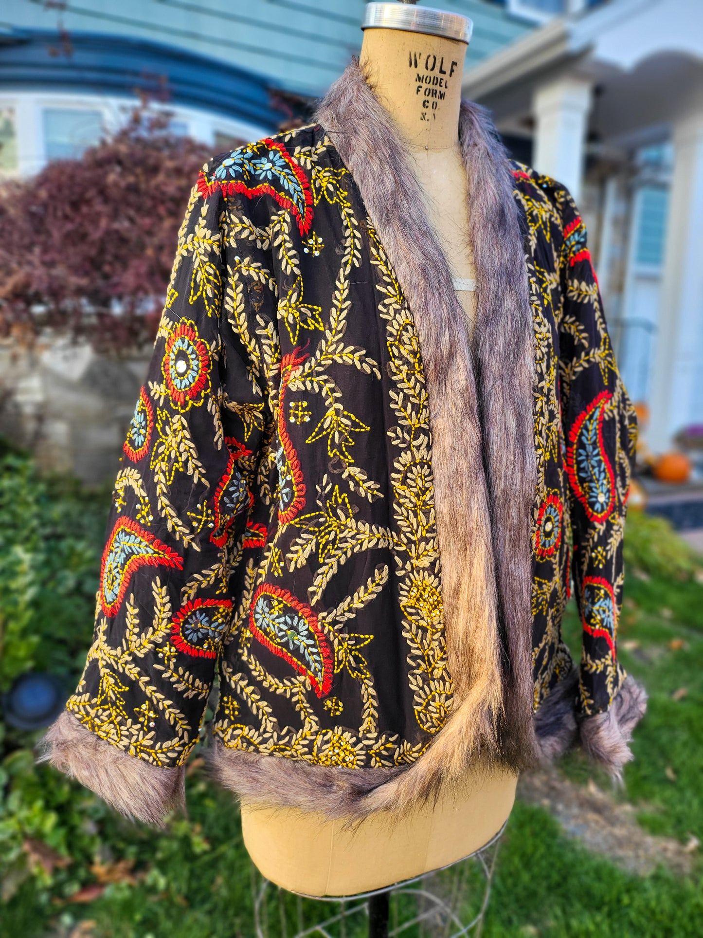 Faux Fur Bohemian Coat #09