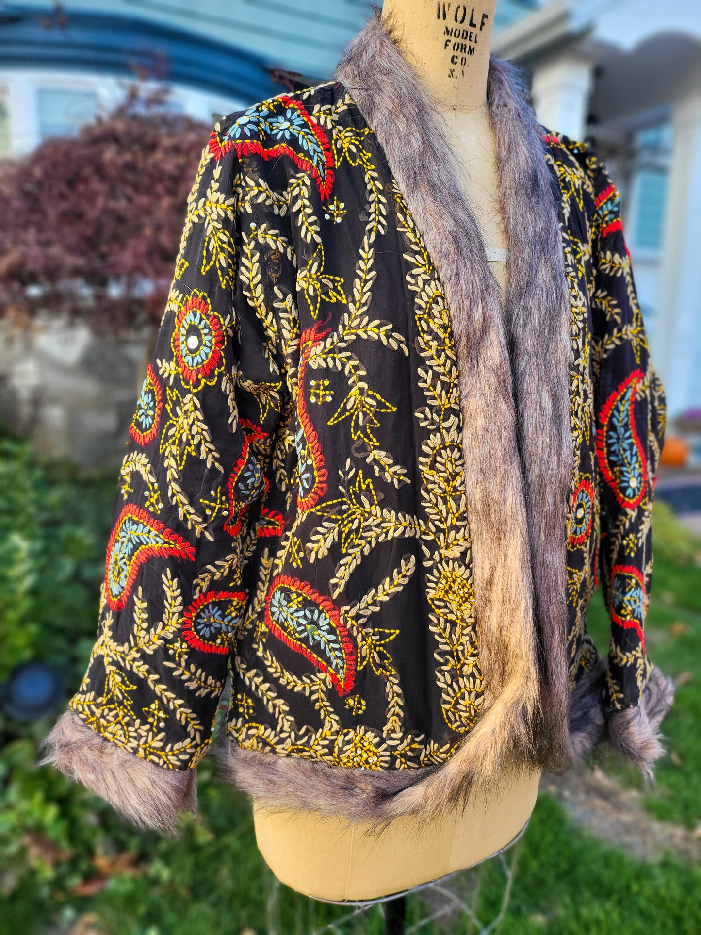 Faux Fur Bohemian Coat #09