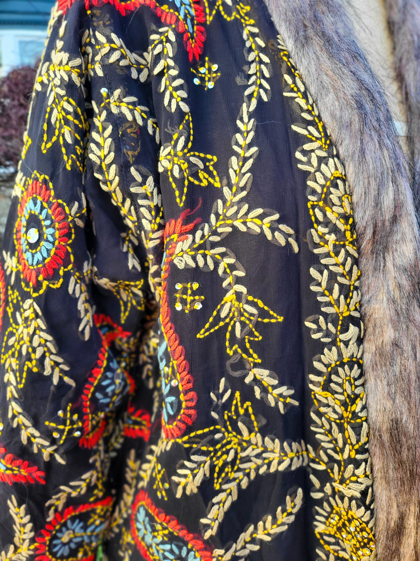 Faux Fur Bohemian Coat #09