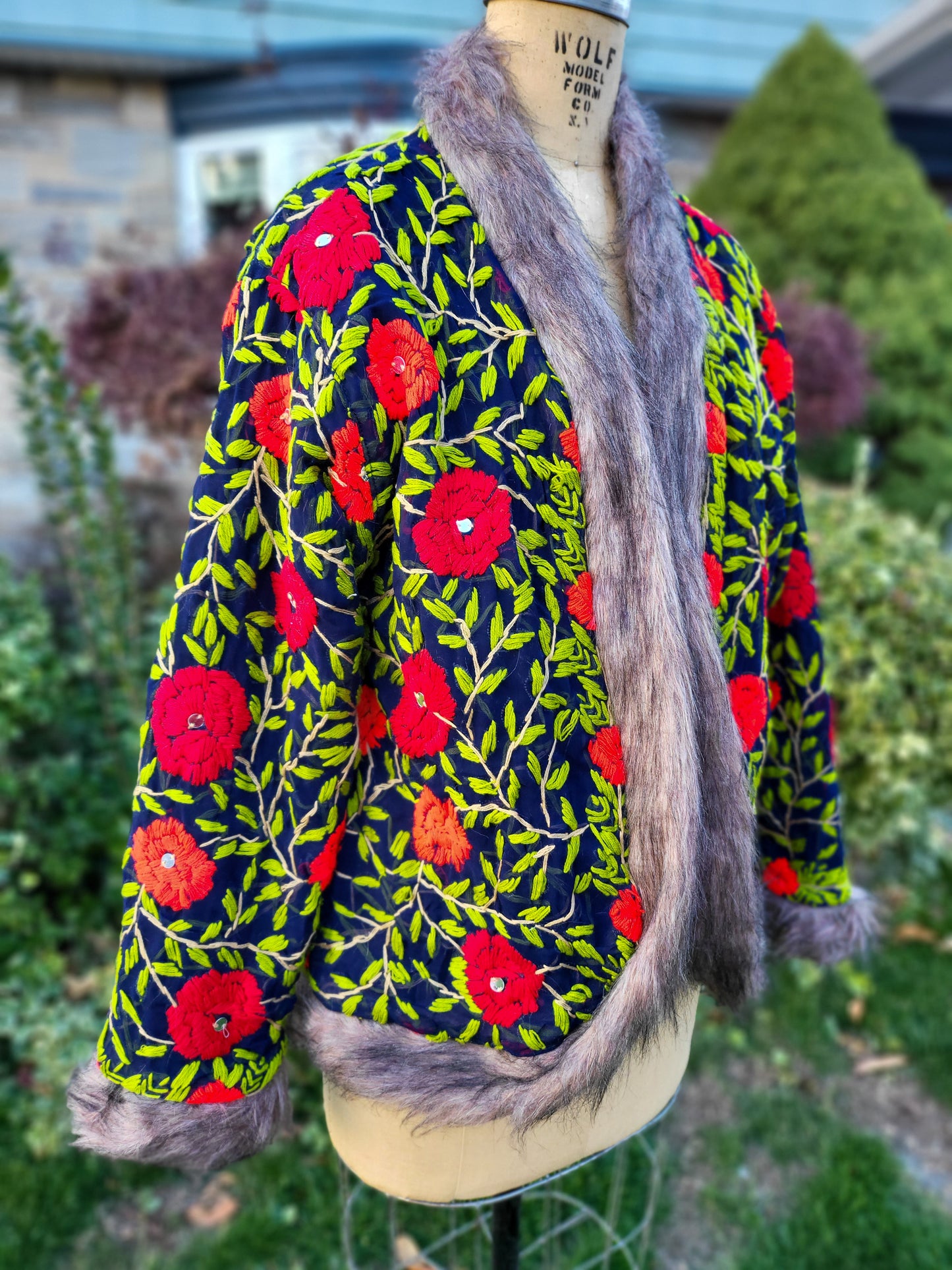Faux Fur Bohemian Coat #02