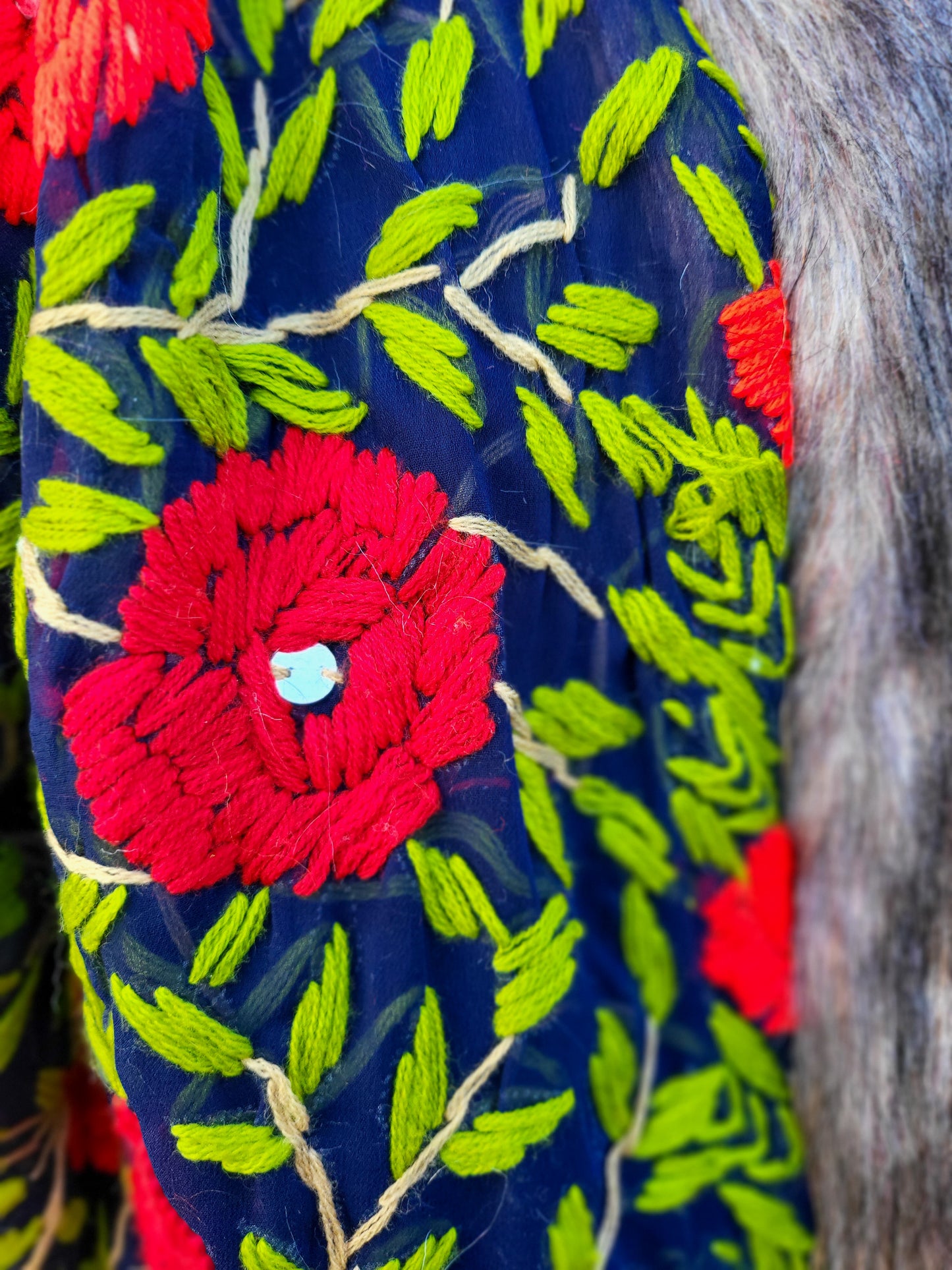 Faux Fur Bohemian Coat #02