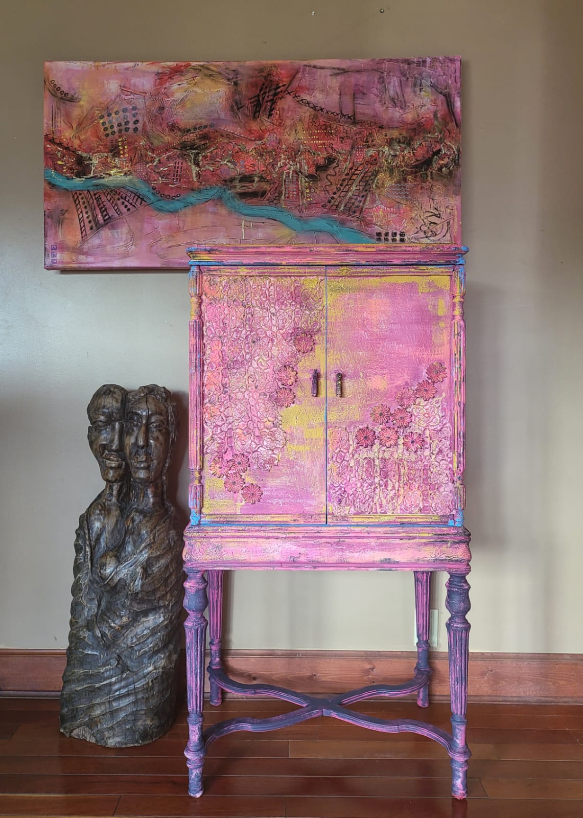 Surprise Garden Pink Cupboard