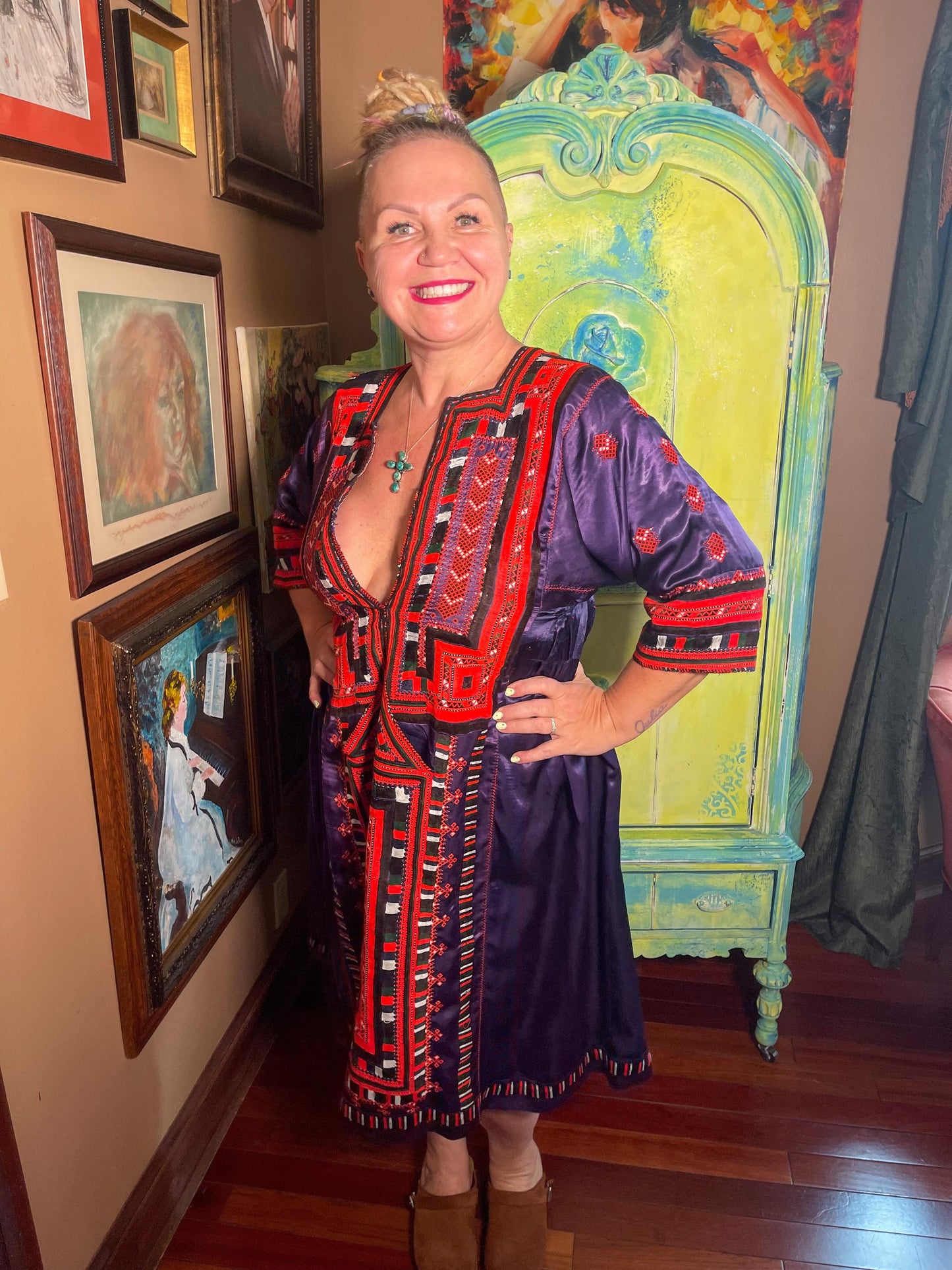 Vintage Afghan Dress