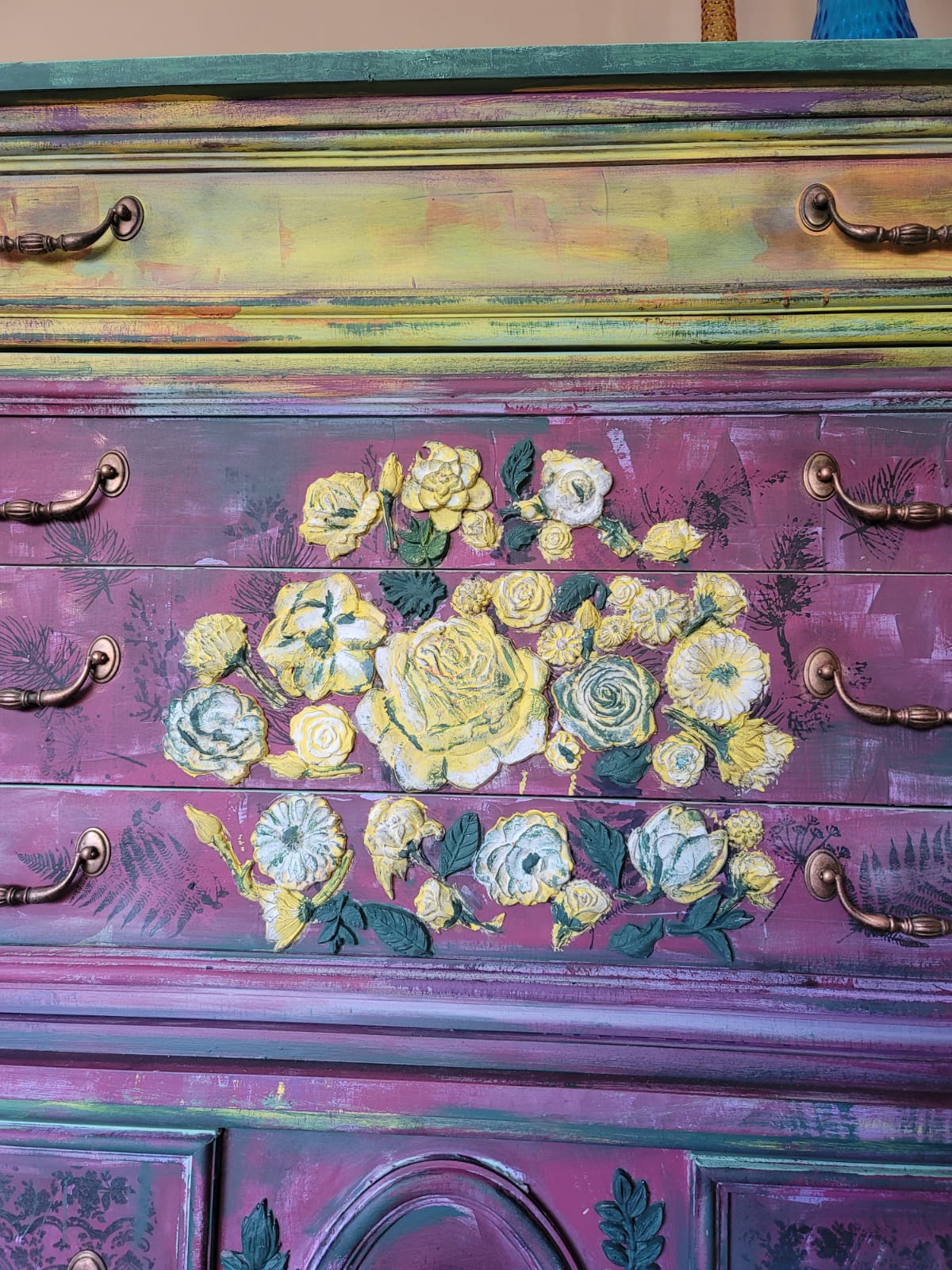 Colorful Funky 6-Drawer Dresser
