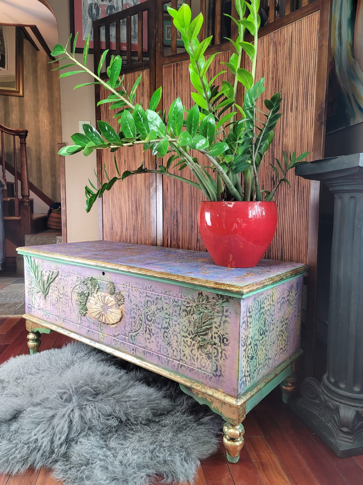 Bohemian Vintage Trunk
