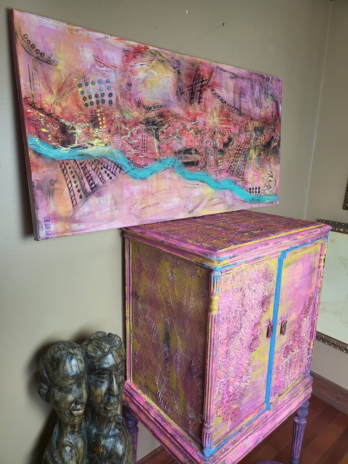 Surprise Garden Pink Cupboard