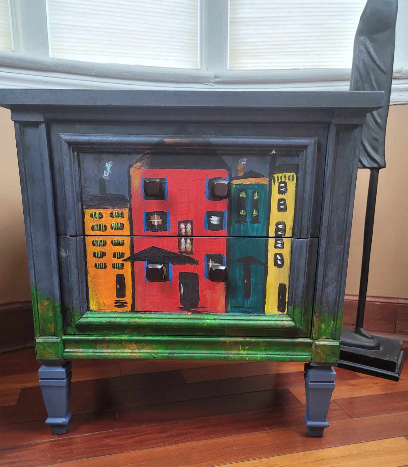Kandinsky Inspired End Tables