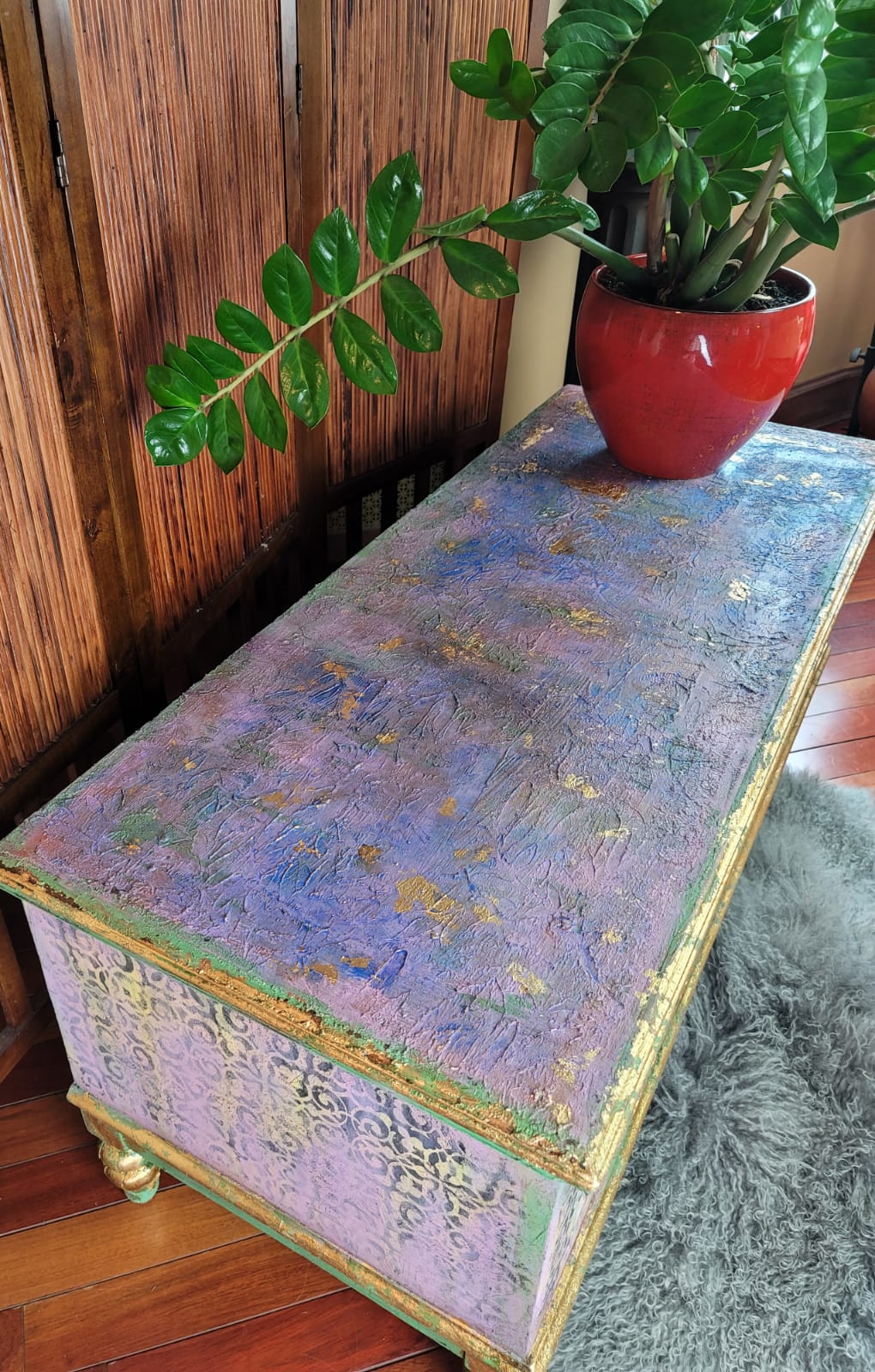 Bohemian Vintage Trunk