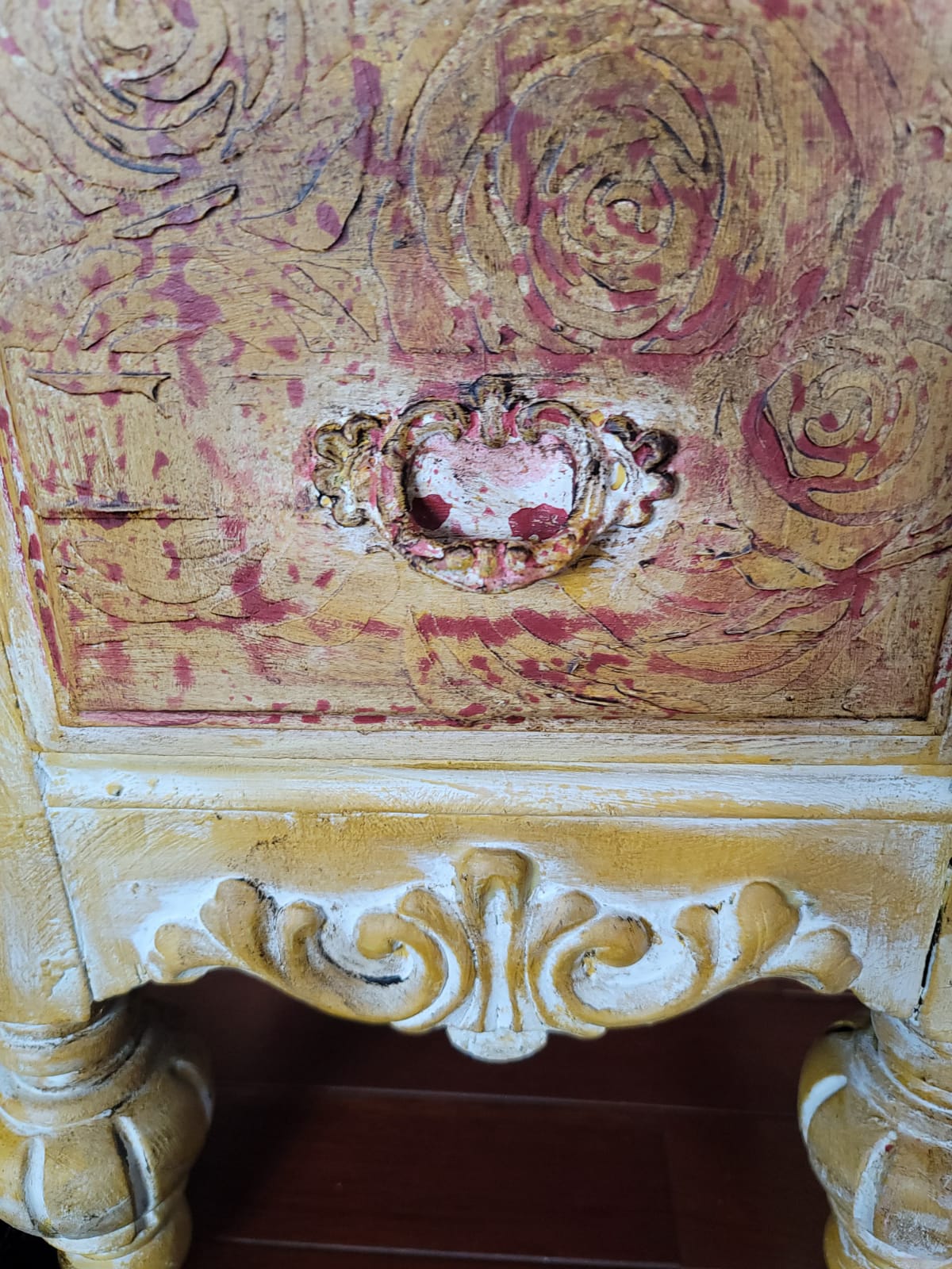 Yellow Rose Vanity