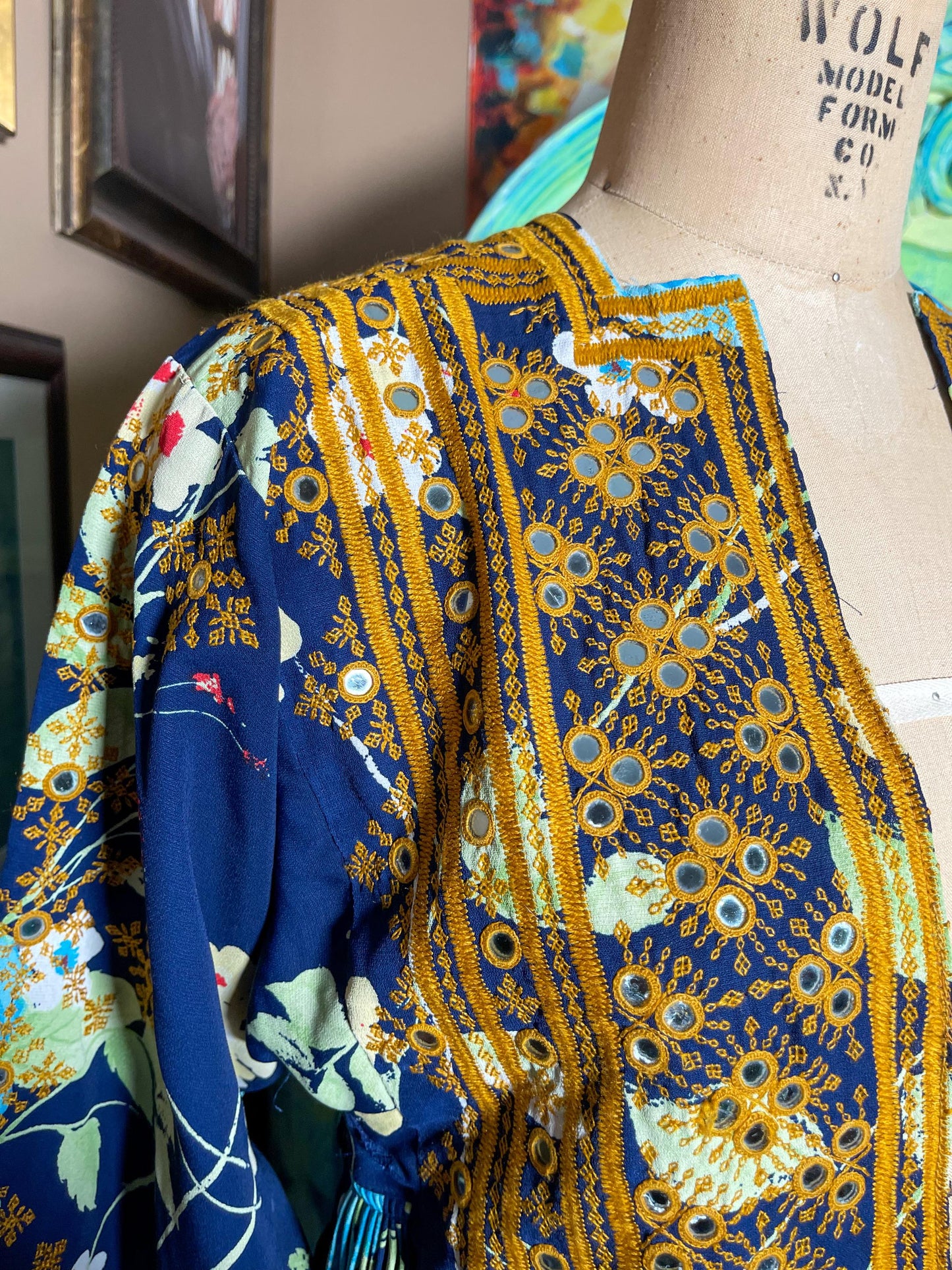 Vintage Afghan Dress