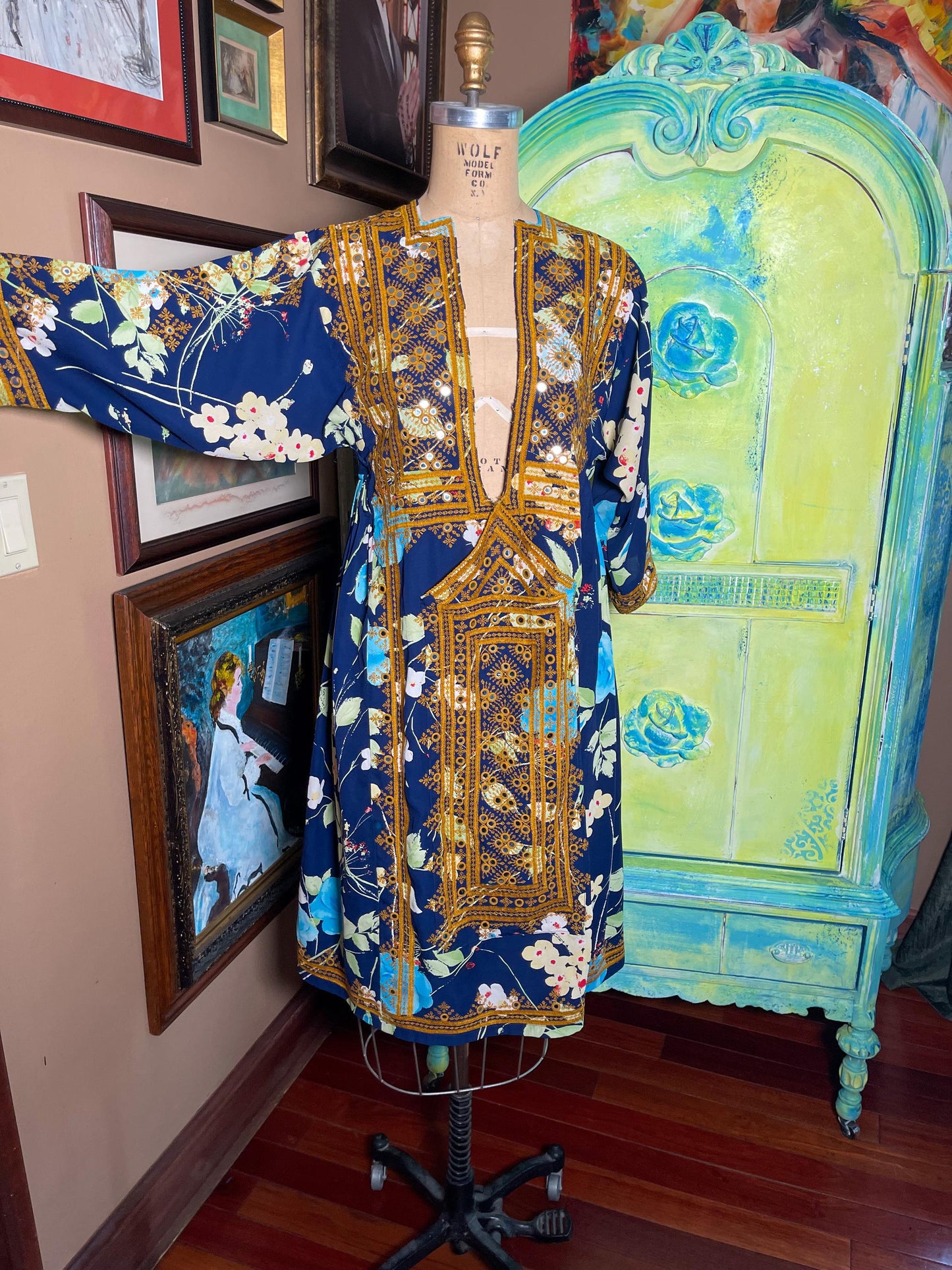 Vintage Afghan Dress