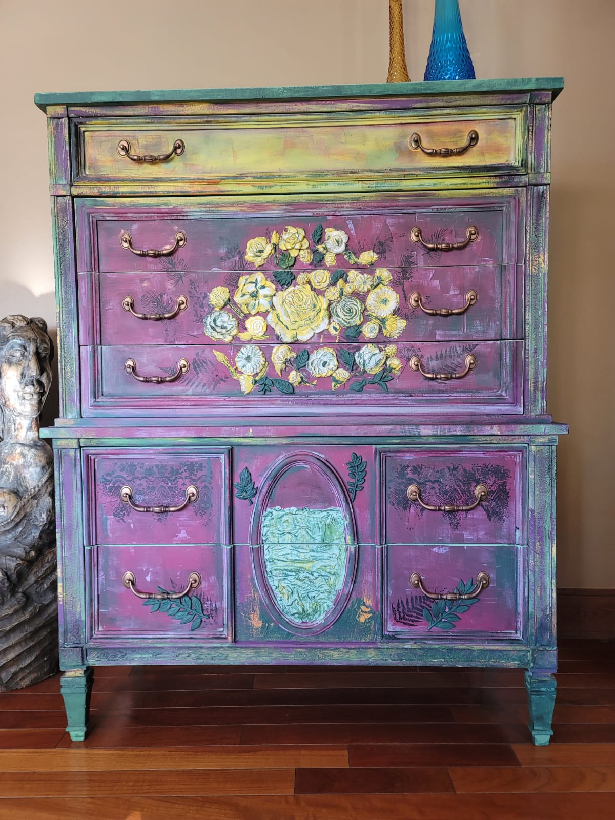 Colorful Funky 6-Drawer Dresser Colorful Funky 6-Drawer Dresser