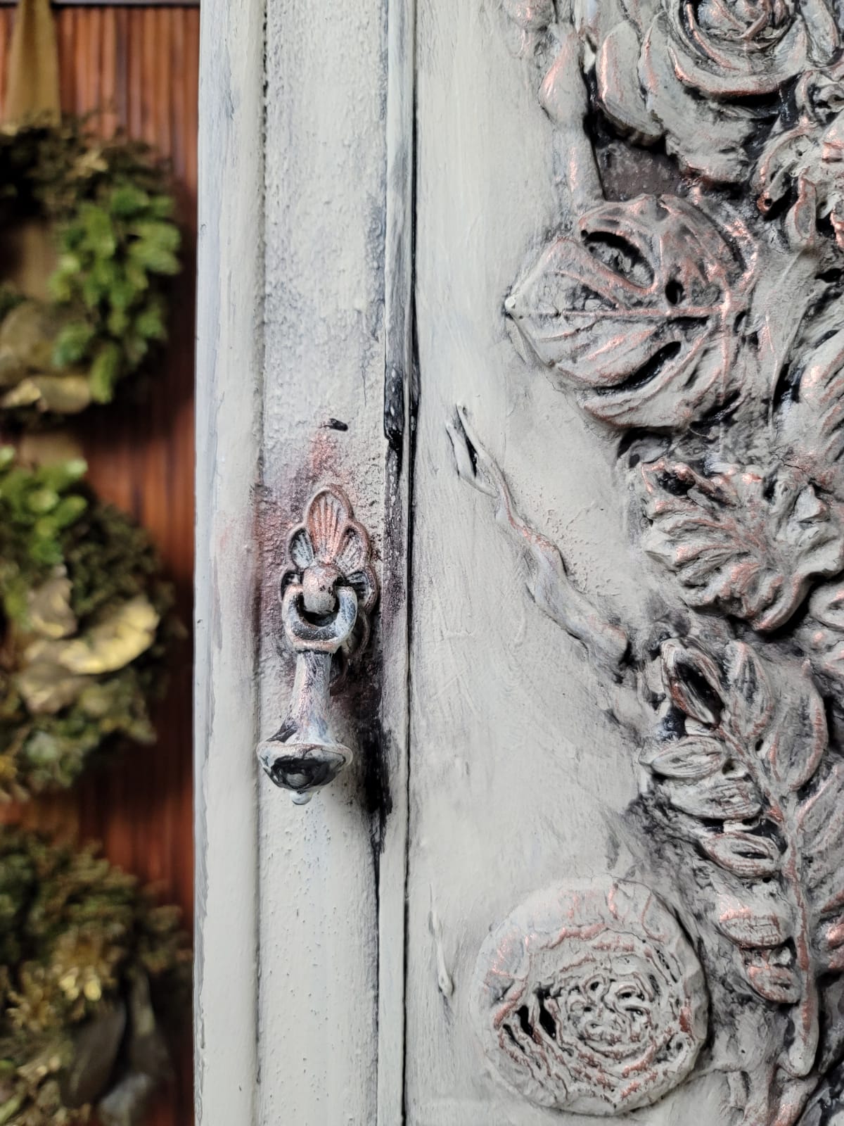 Vintage Floral Cupboard