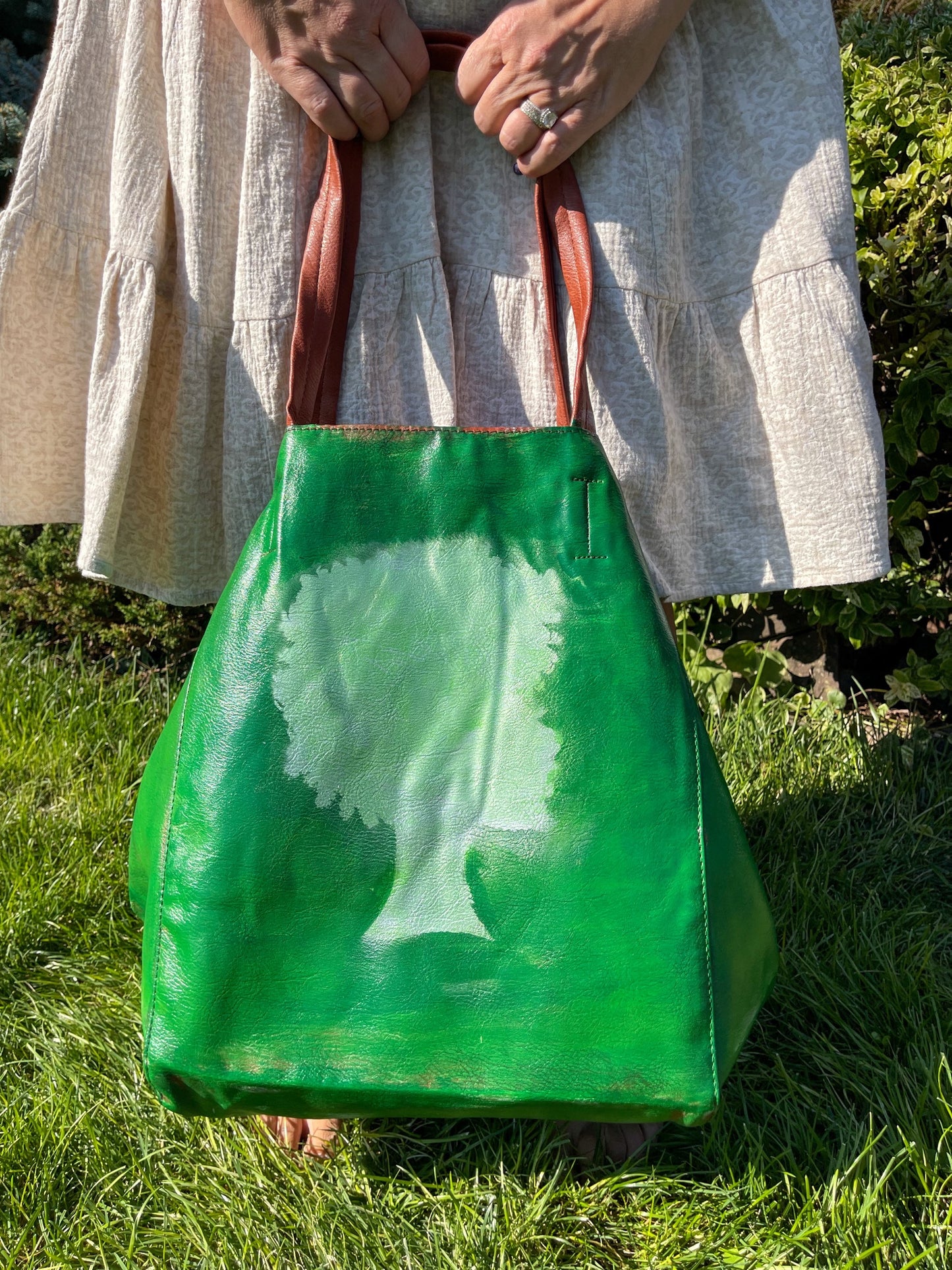 Smart Ass Leather Tote