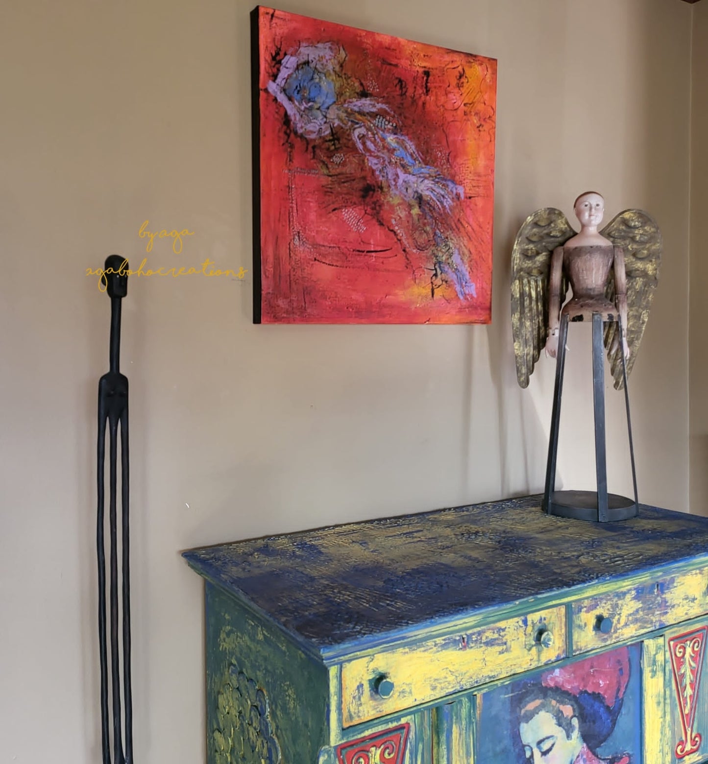 Woman in the Sideboard