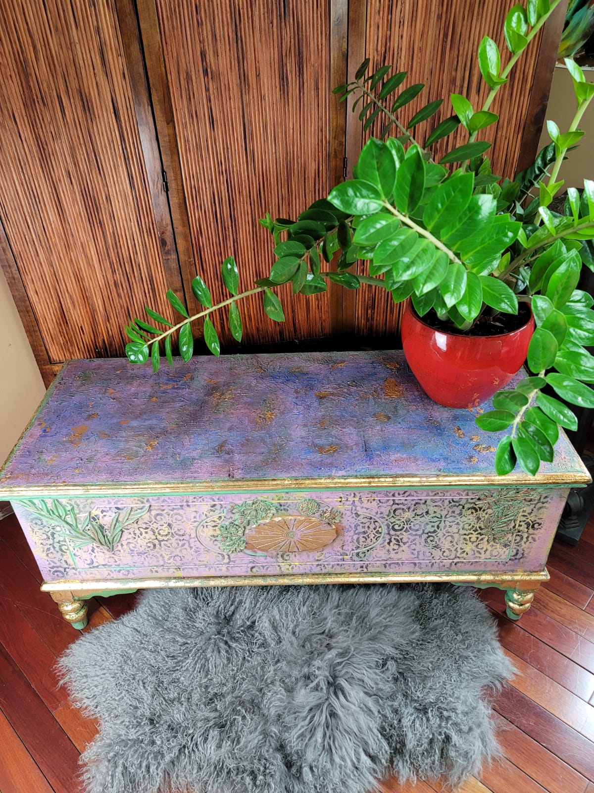 Bohemian Vintage Trunk