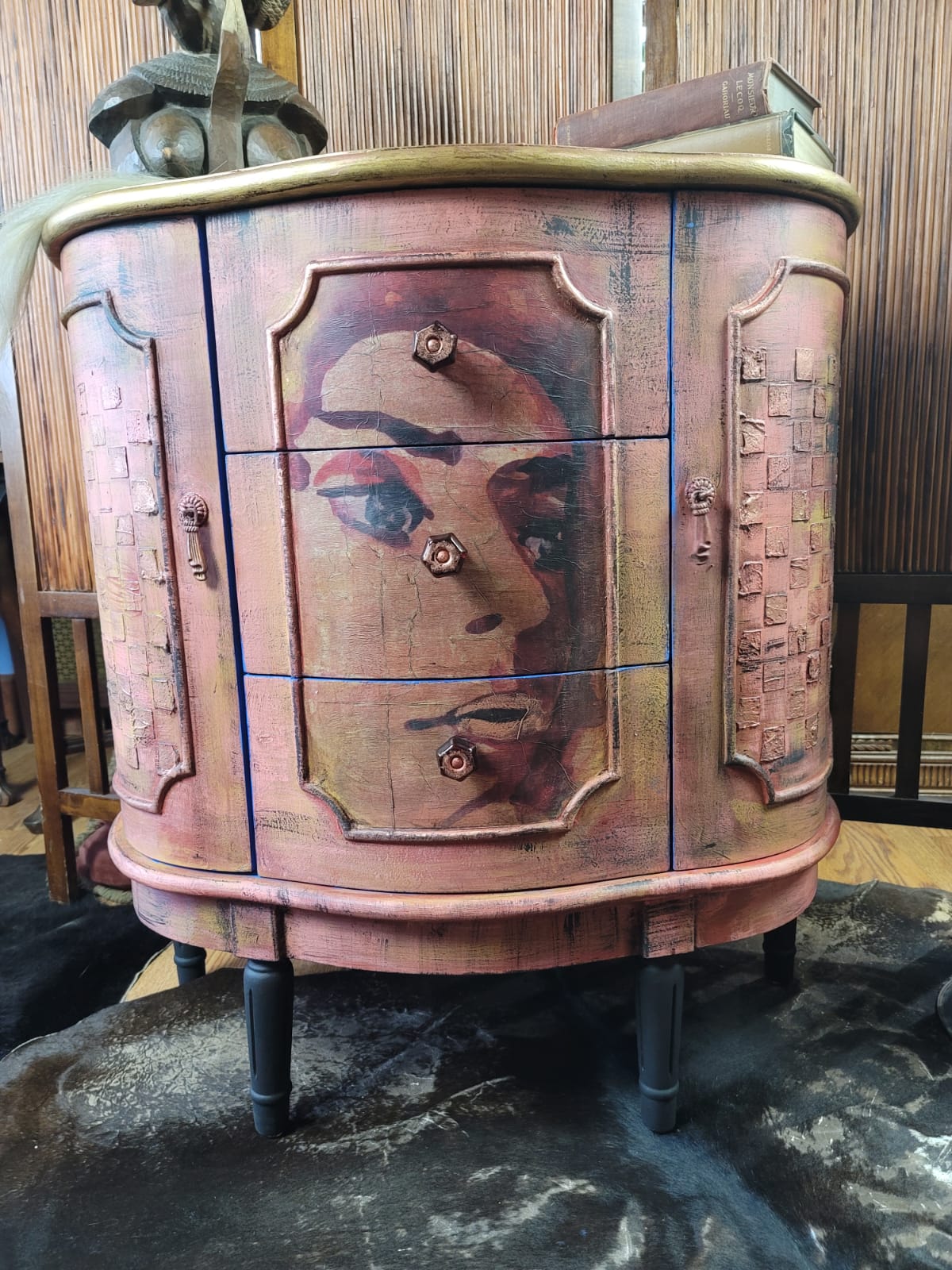 Funky Entry Cabinet