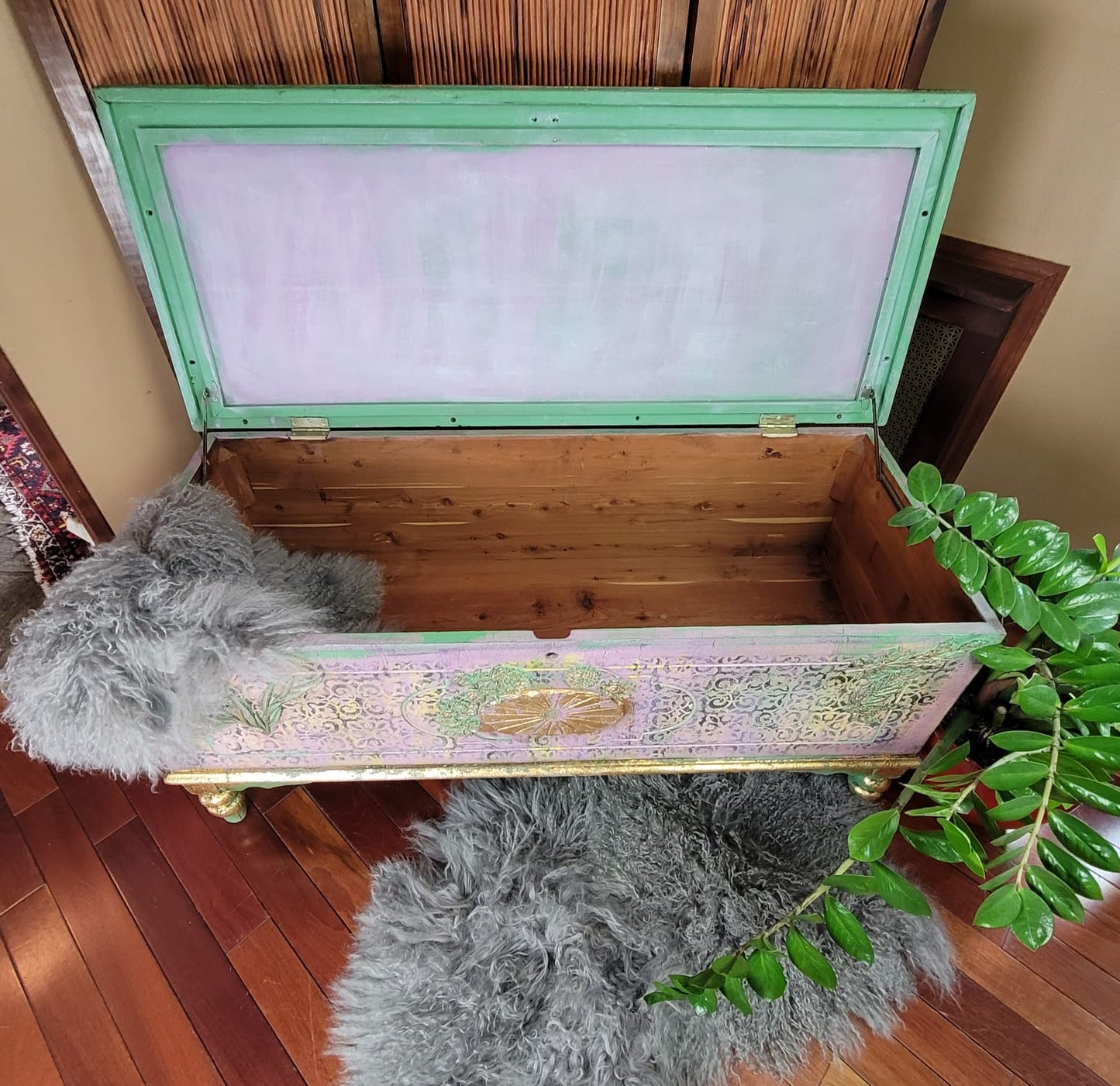 Bohemian Vintage Trunk