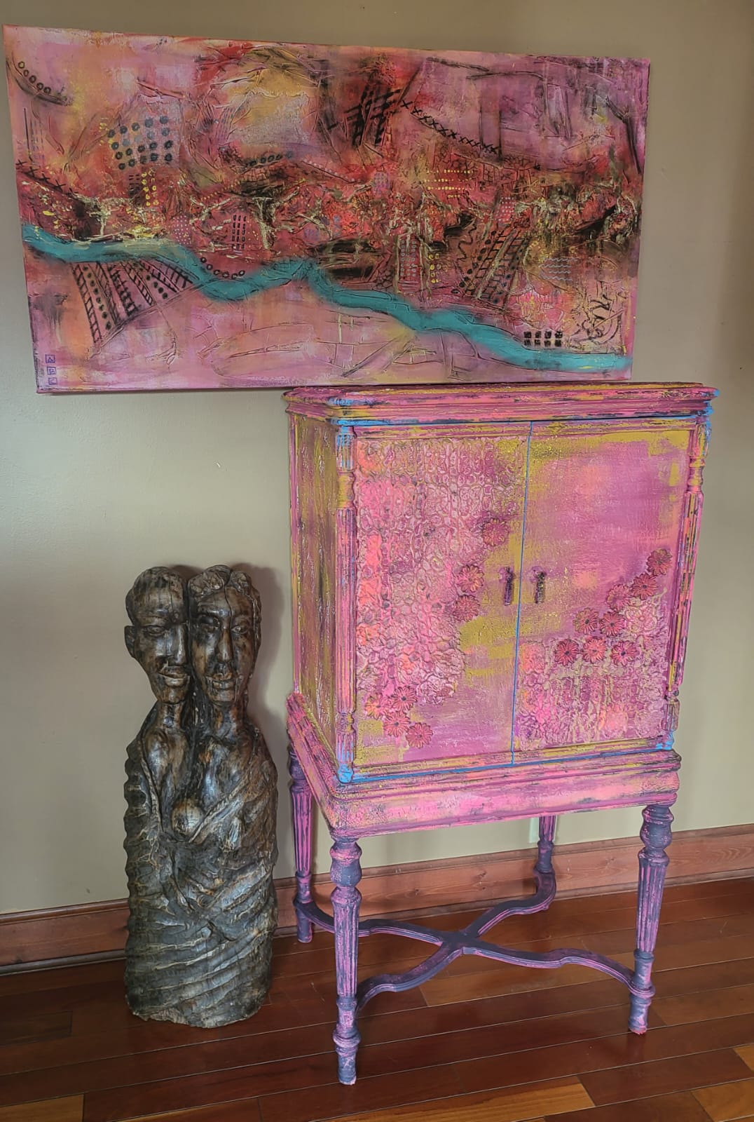 Surprise Garden Pink Cupboard