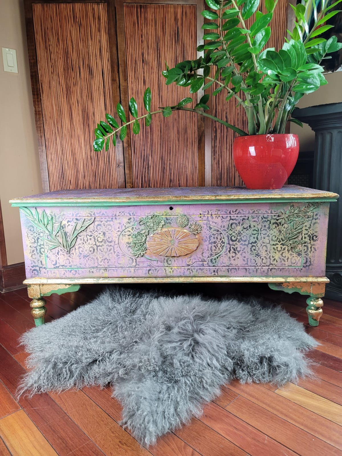 Bohemian Vintage Trunk