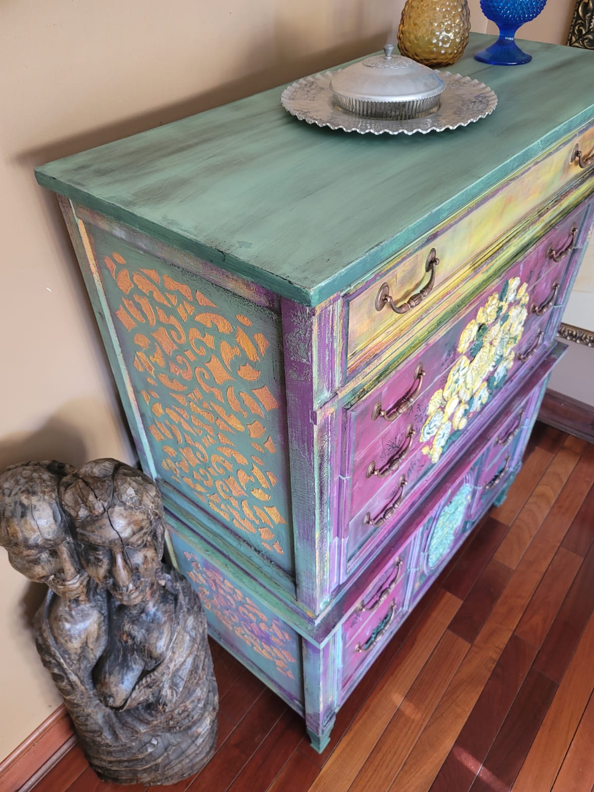 Colorful Funky 6-Drawer Dresser