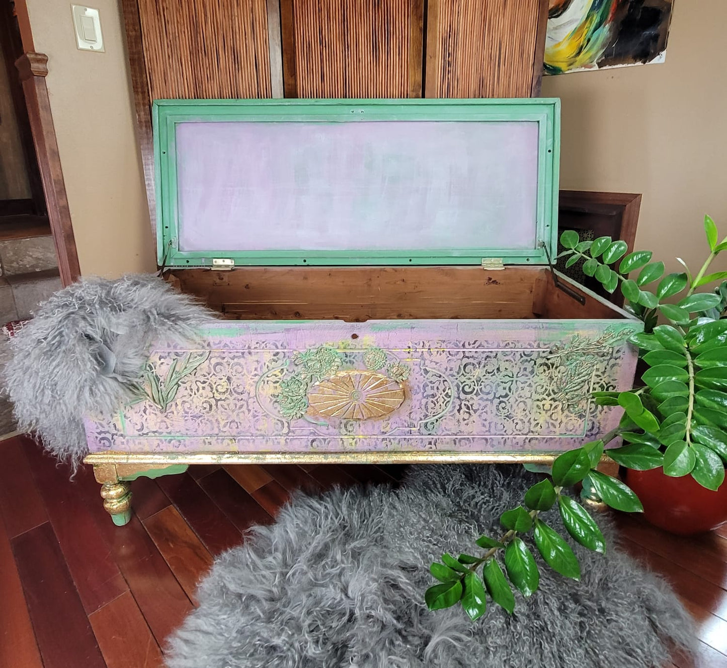 Bohemian Vintage Trunk