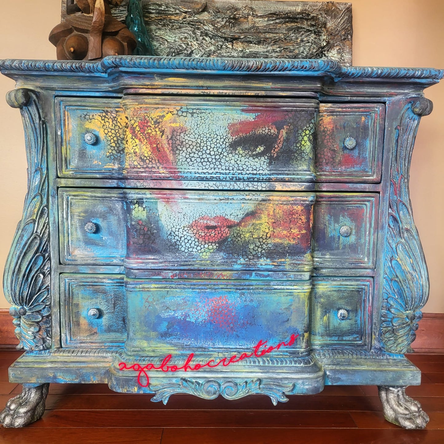 Blue Diva Dresser