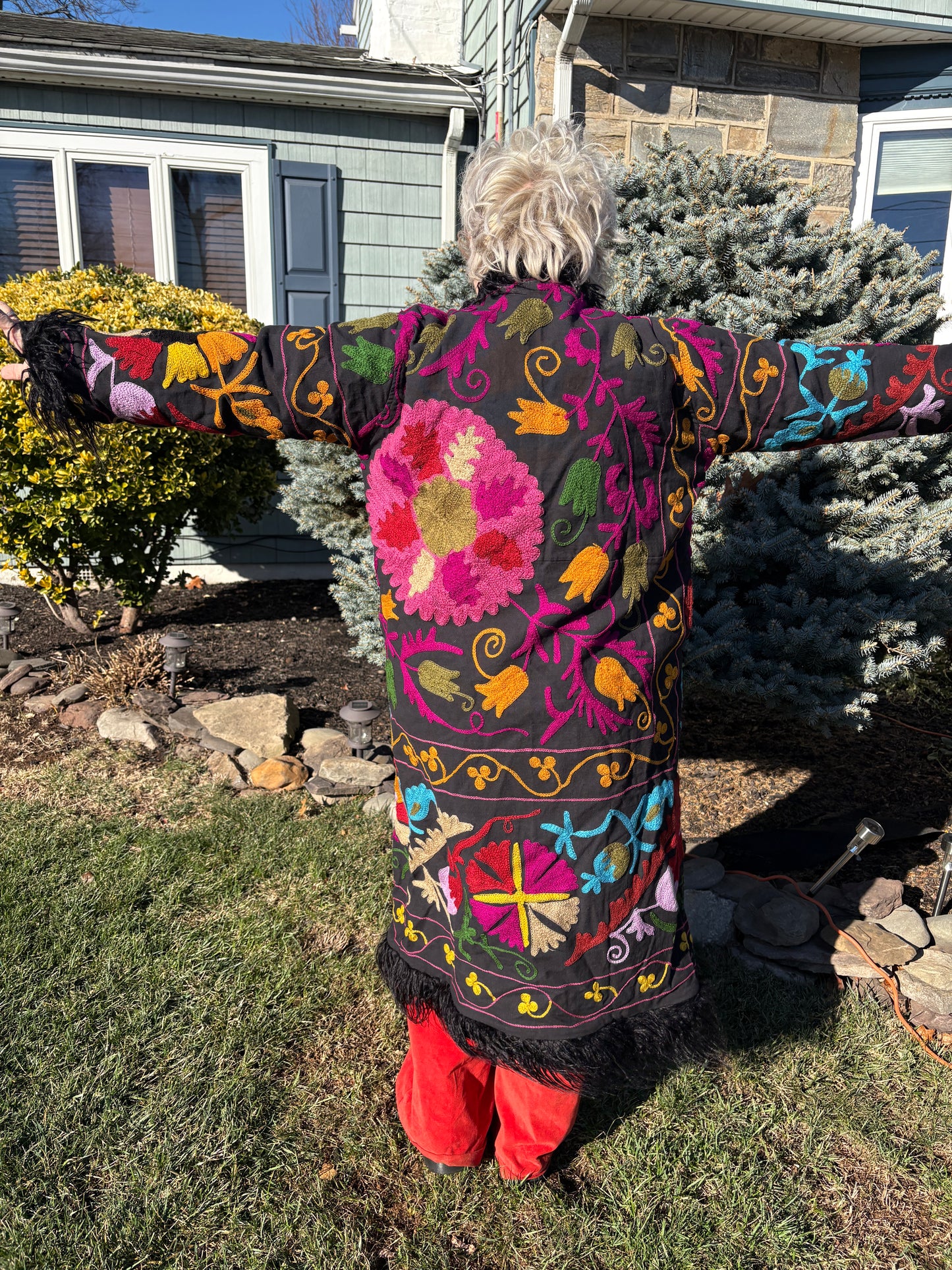 Fuzzy Bohemian Coat #03