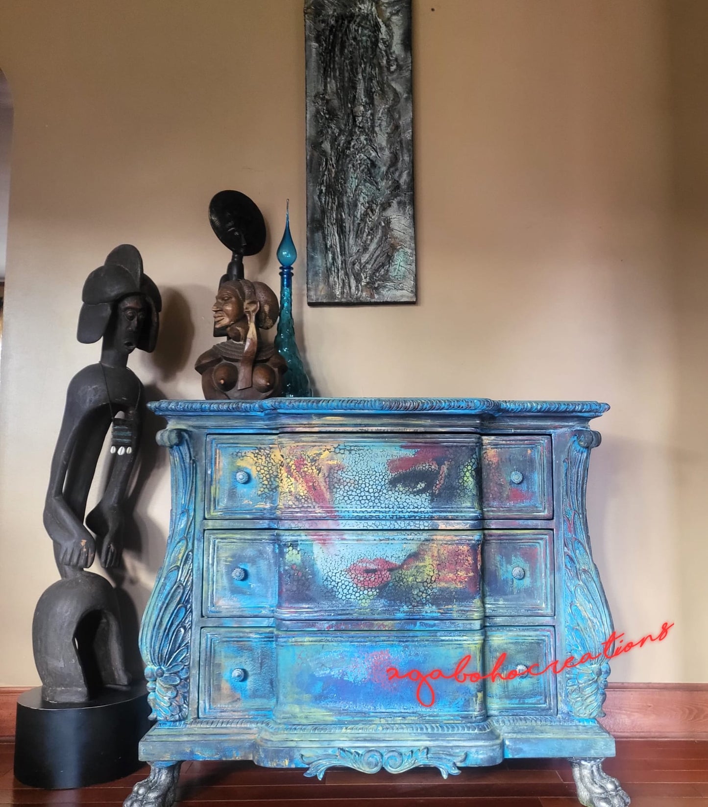 Blue Diva Dresser