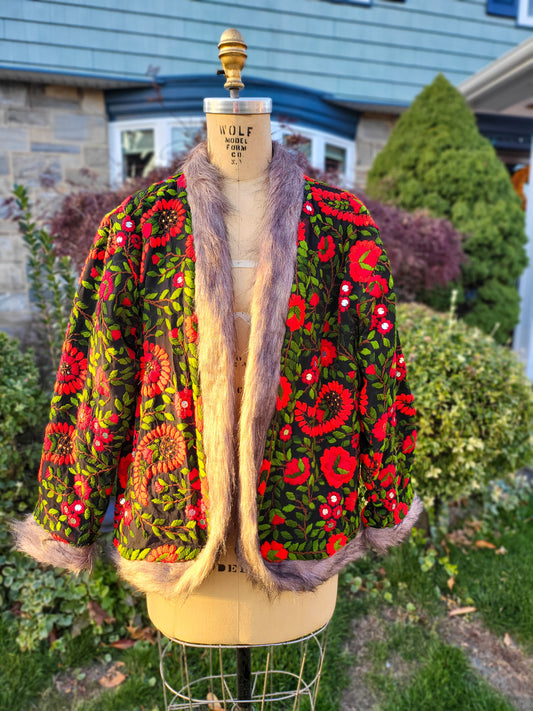 Faux Fur Bohemian Coat #07