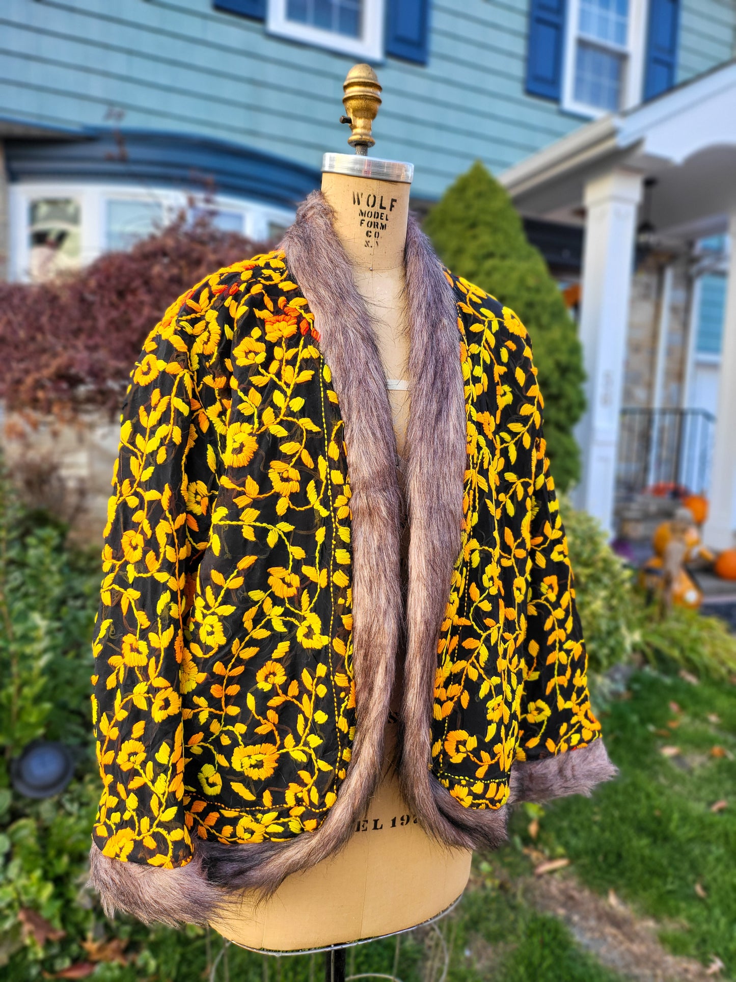Faux Fur Bohemian Coat #01