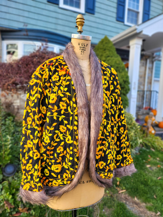 Faux Fur Bohemian Coat #01