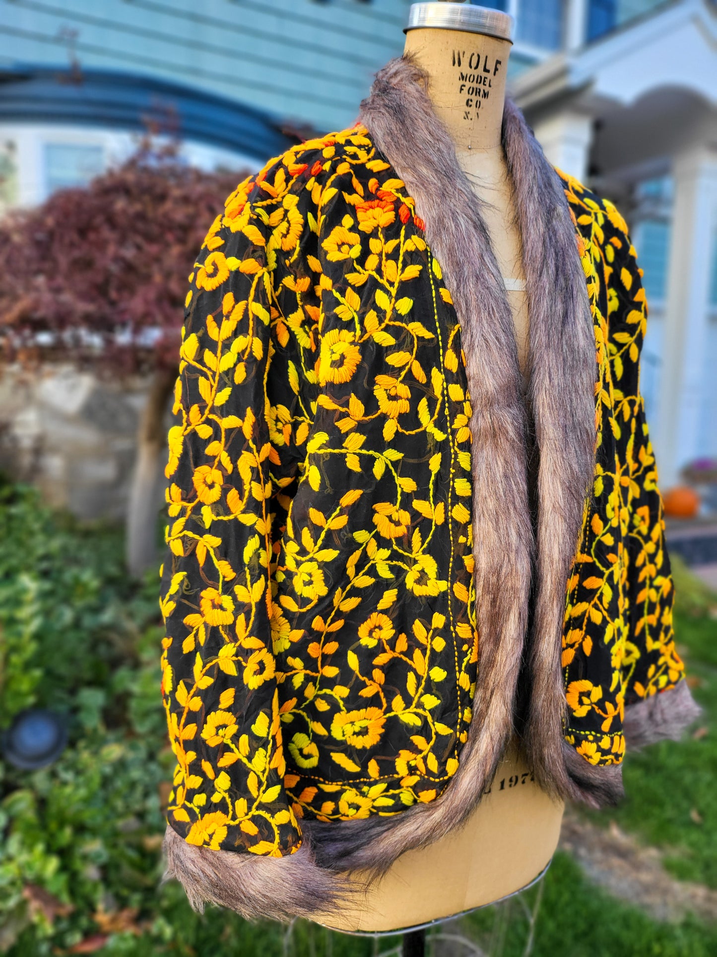 Faux Fur Bohemian Coat #01