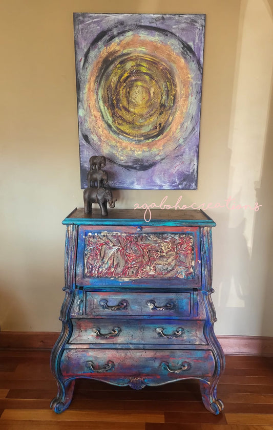 Colorful Dresser Secretary