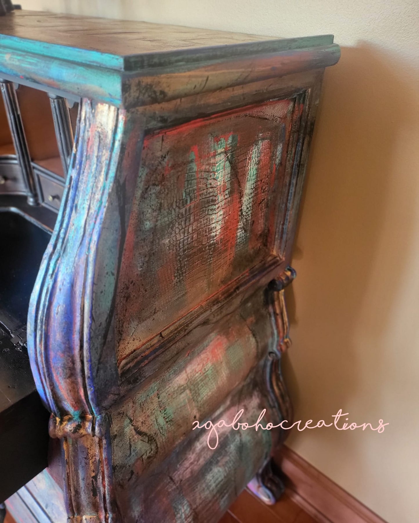 Colorful Dresser Secretary