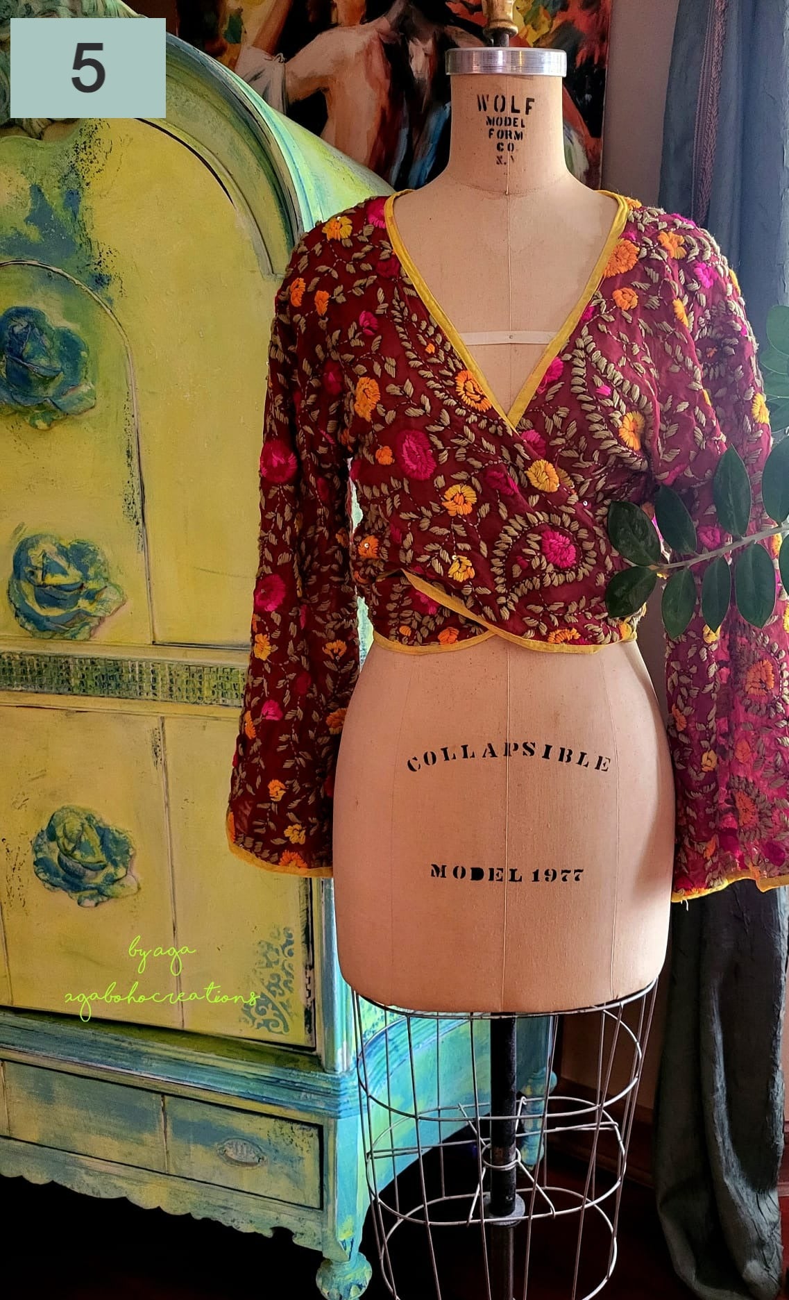 Embroidered Tie Top - All Colors