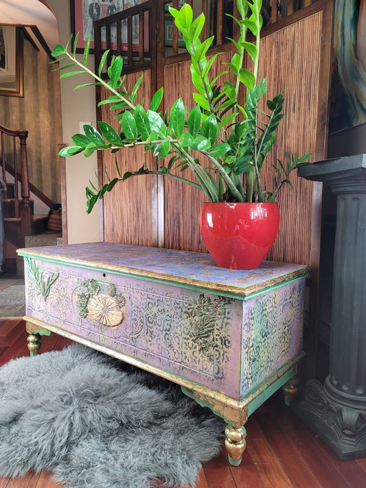 Bohemian Vintage Trunk