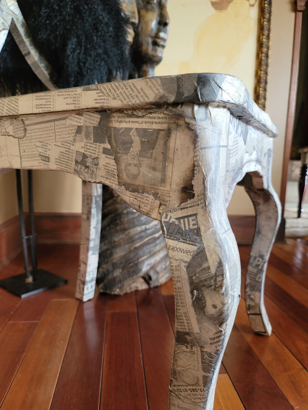 Funky Newspaper Chair