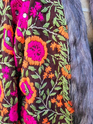 Faux Fur Bohemian Coat #06