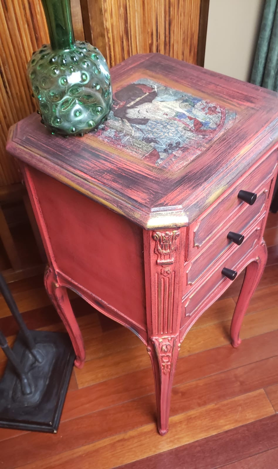 Asian Inspired Nightstand