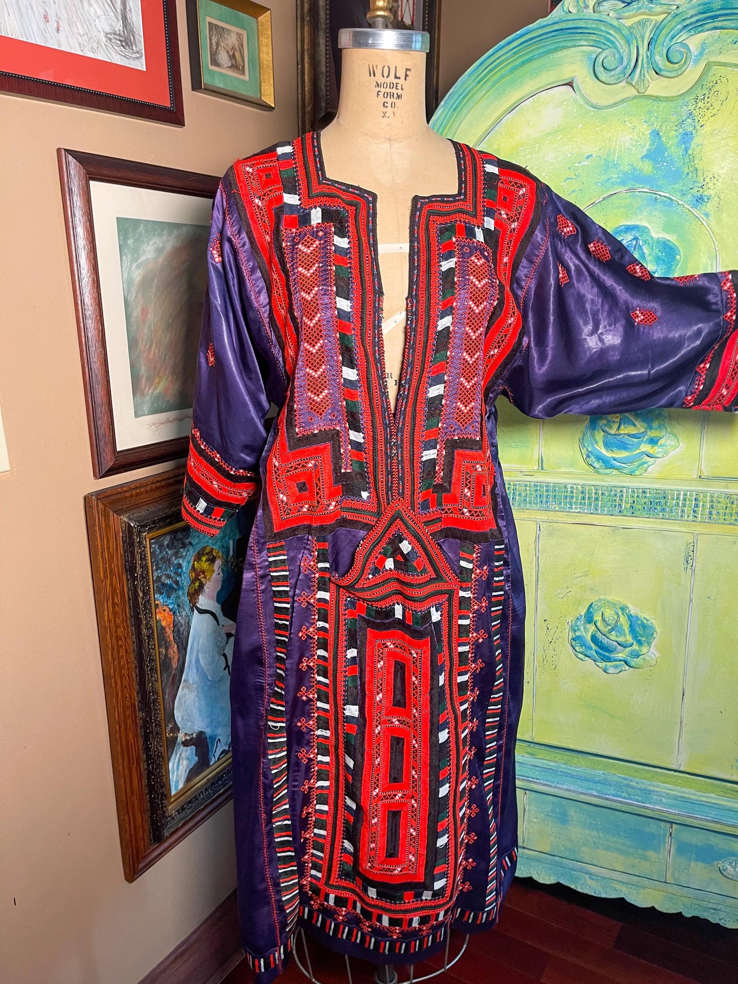 Vintage Afghan Dress