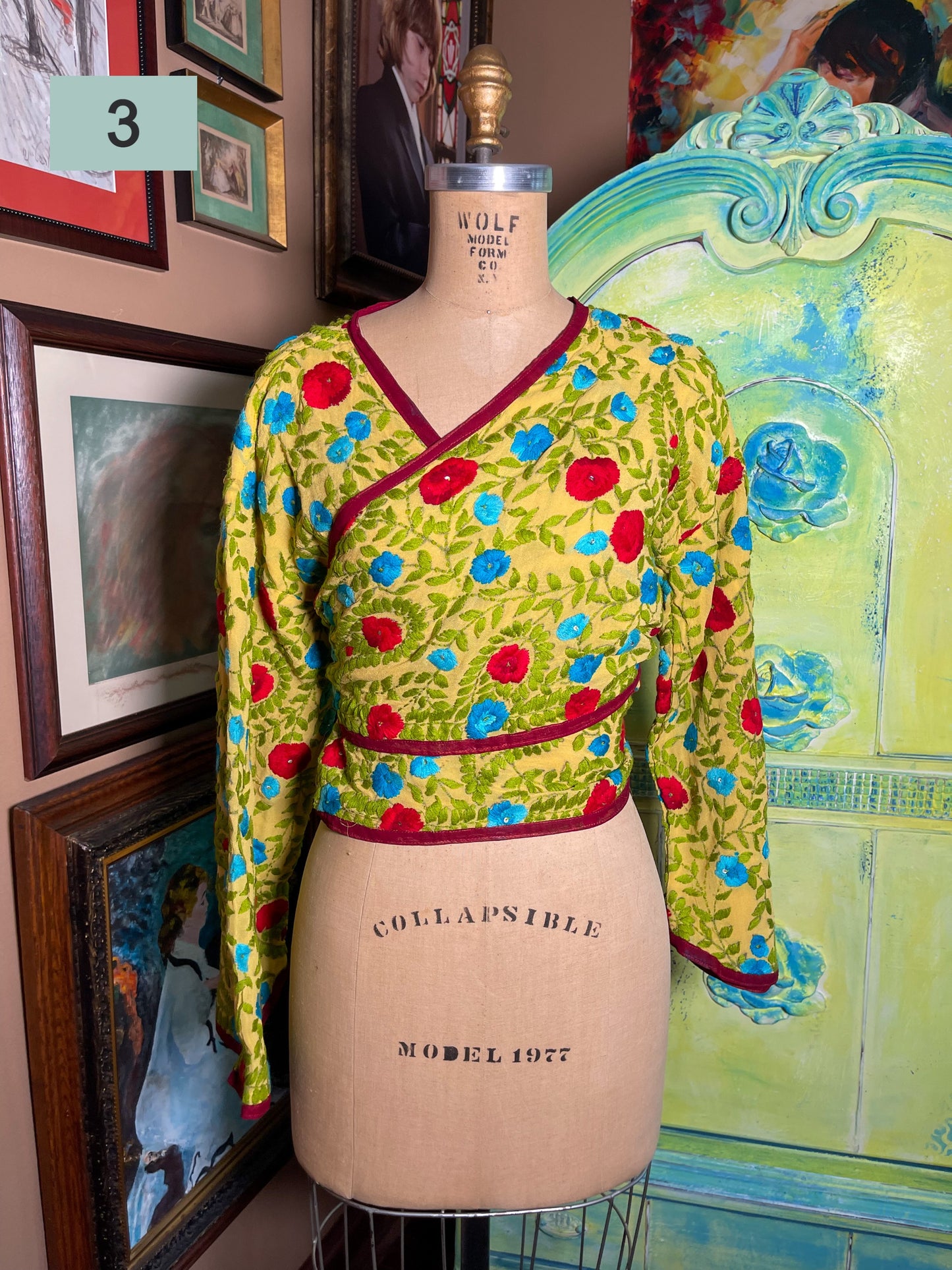 Embroidered Tie Top - All Colors