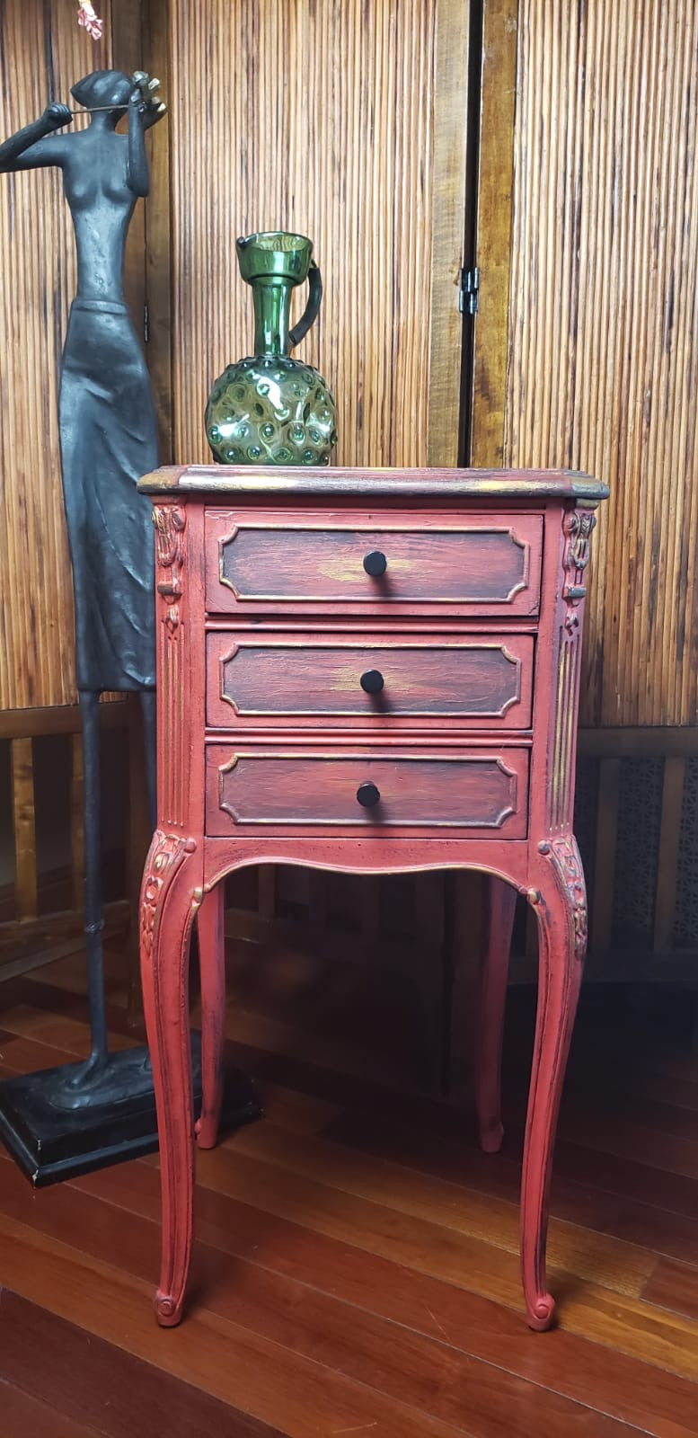 Asian Inspired Nightstand