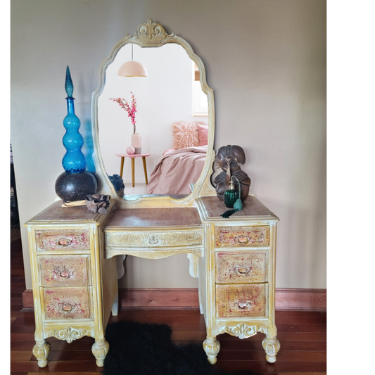Yellow Rose Vanity