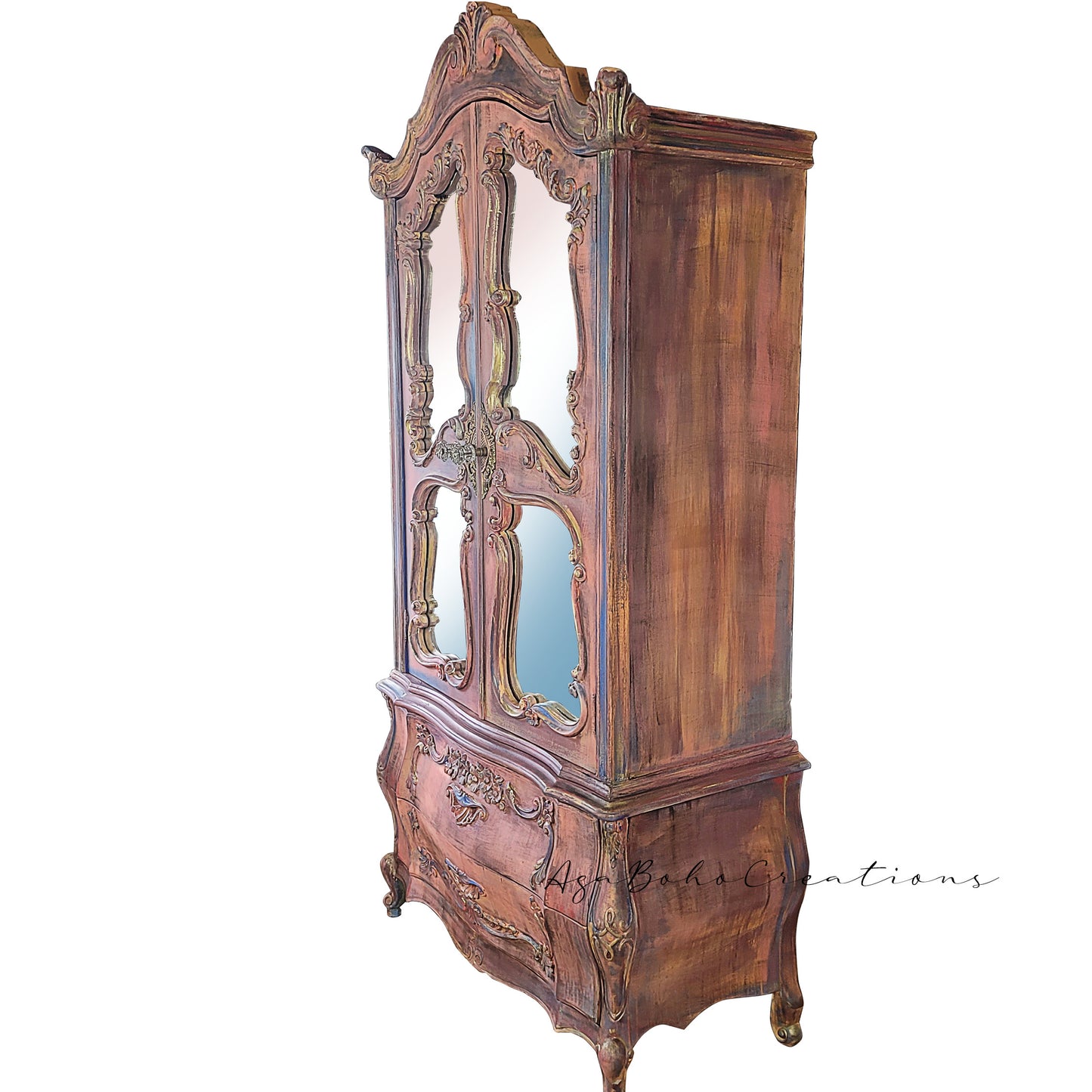 Victorian Mirror Armoire