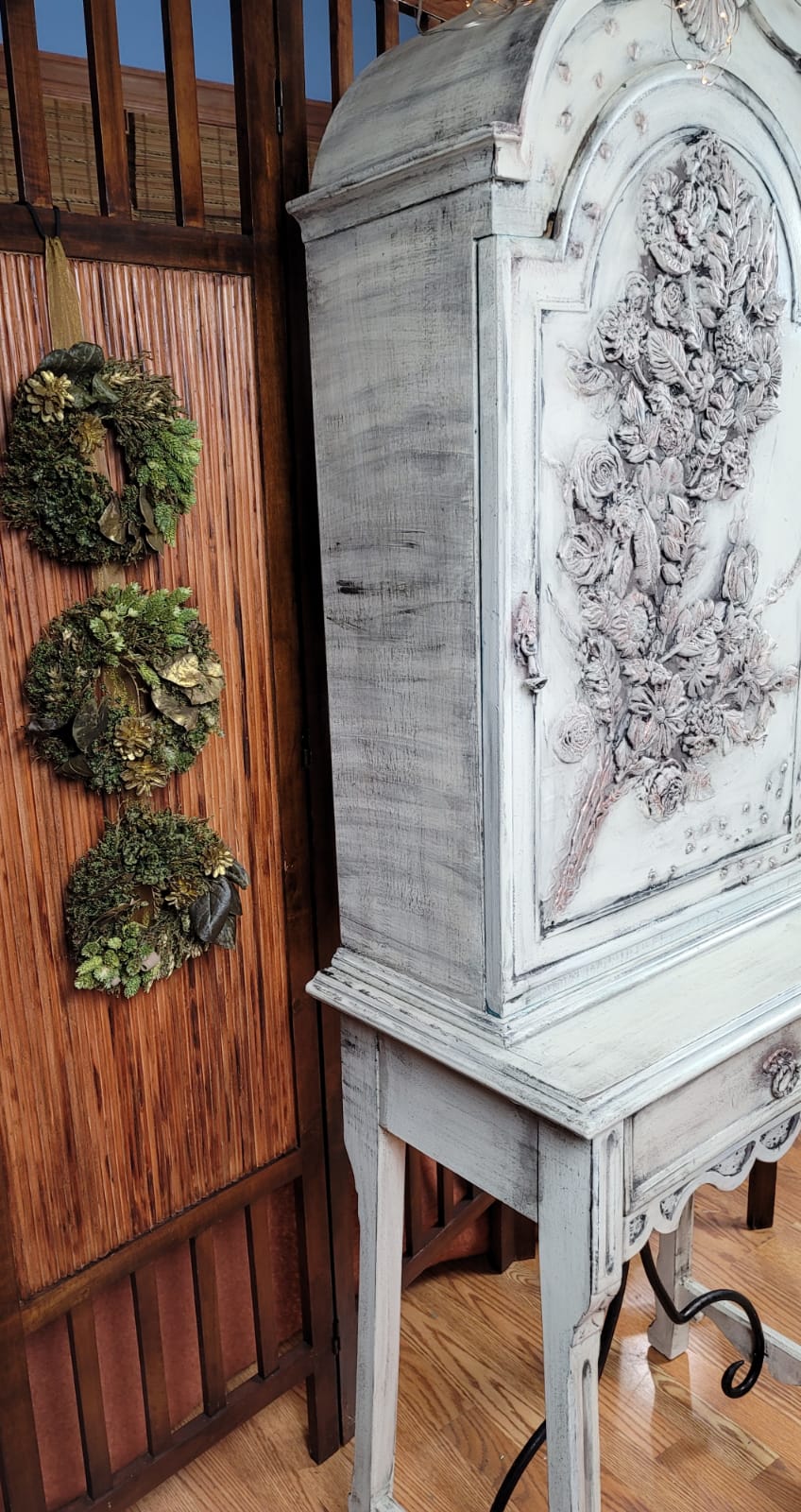 Vintage Floral Cupboard