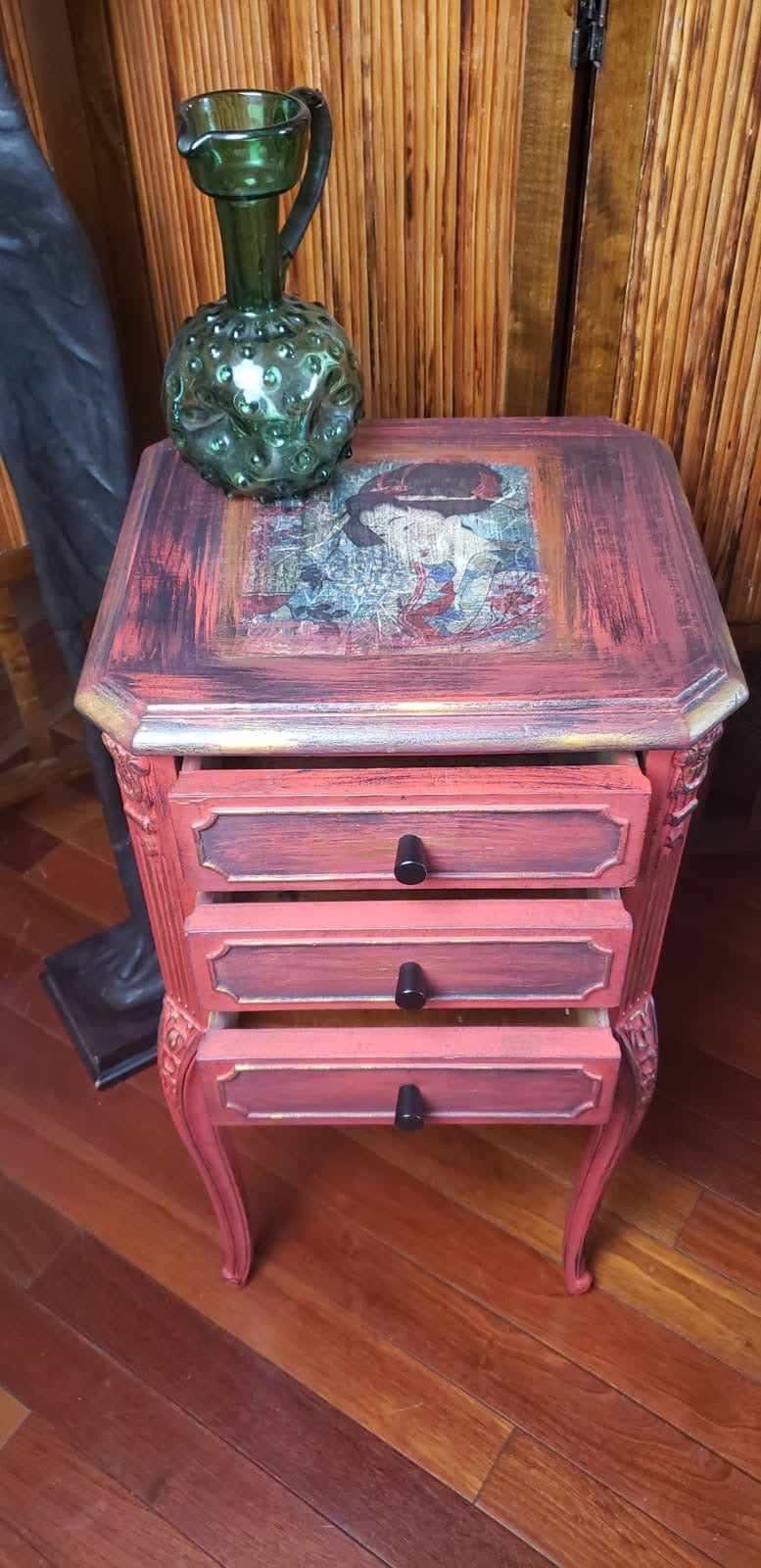 Asian Inspired Nightstand